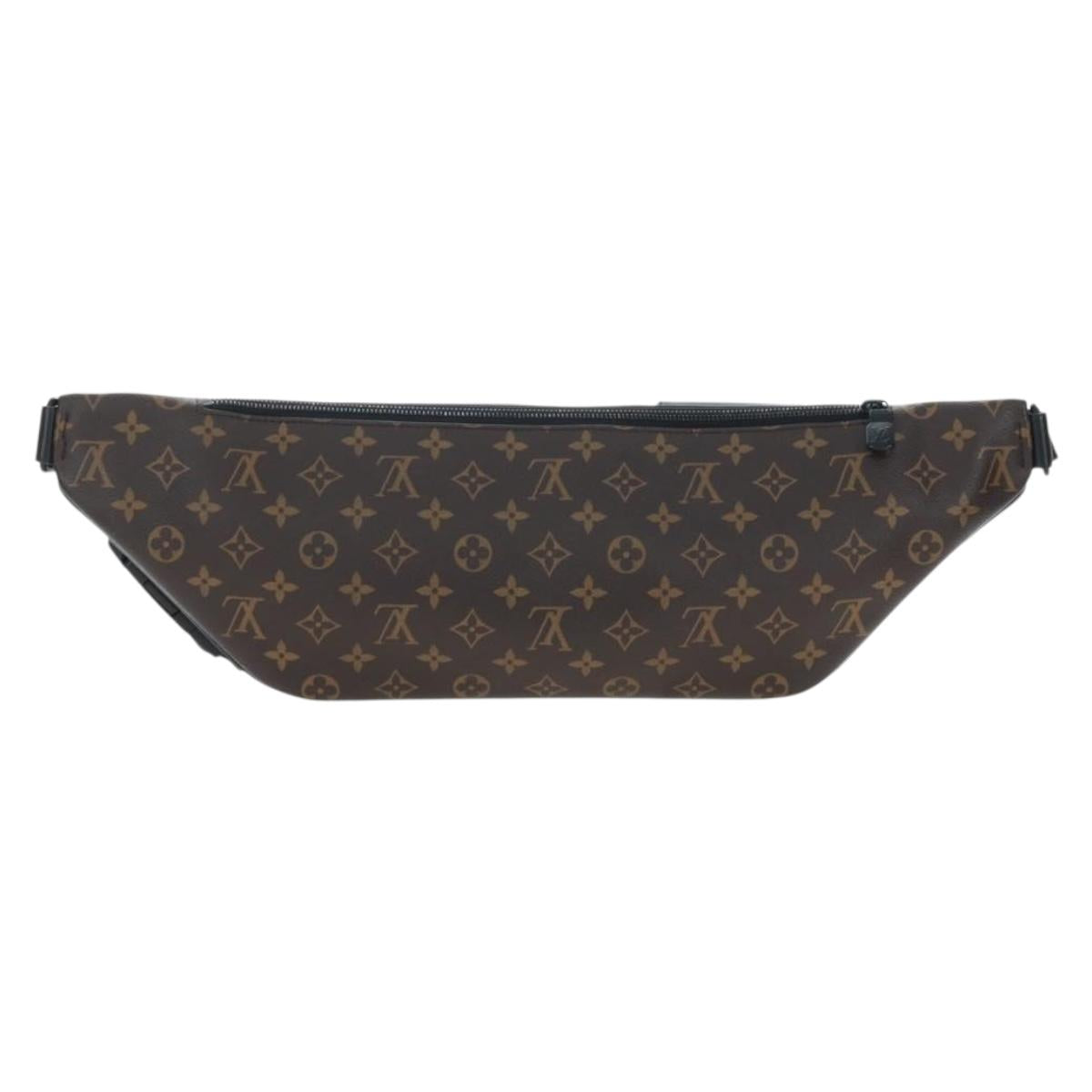 LOUIS VUITTON Monogram Macassar Christopher Bum Bag M45337 LV Auth 206714V