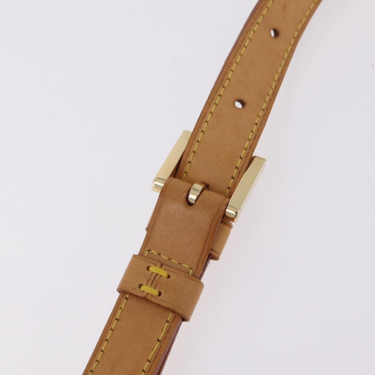 LOUIS VUITTON Monogram Vernis Thompson Street Bag Jaune M91123 LV Auth 206716