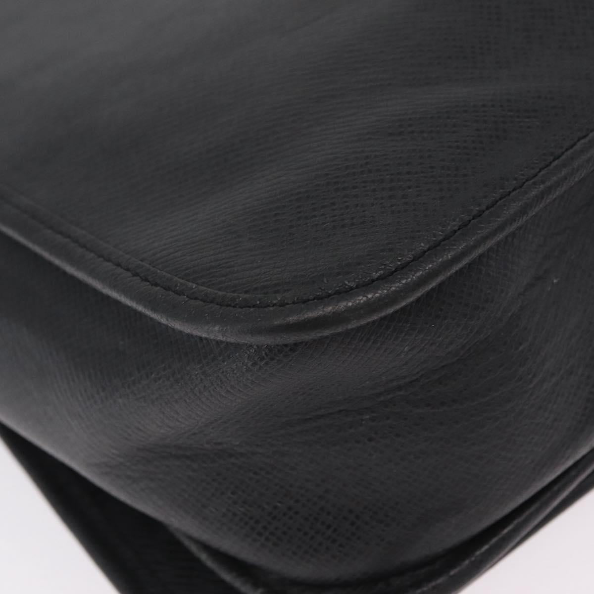 LOUIS VUITTON Taiga Andrei Shoulder Bag Ardoise M32482 LV Auth 206759