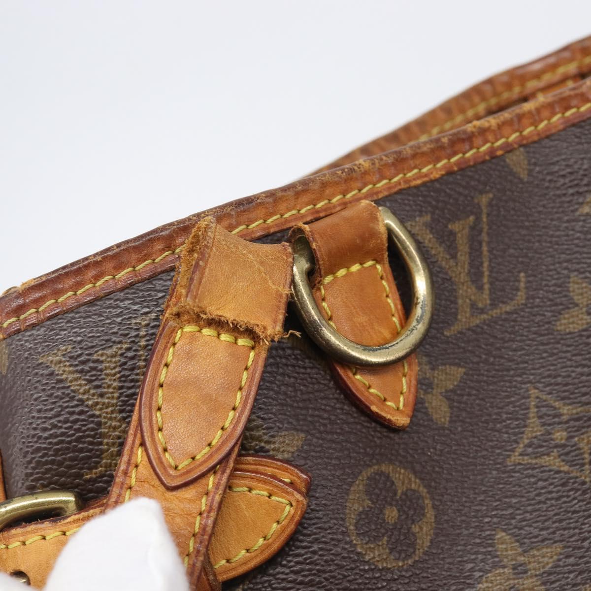 LOUIS VUITTON Monogram Batignolles Vertical Tote Bag M51153 LV Auth 206760