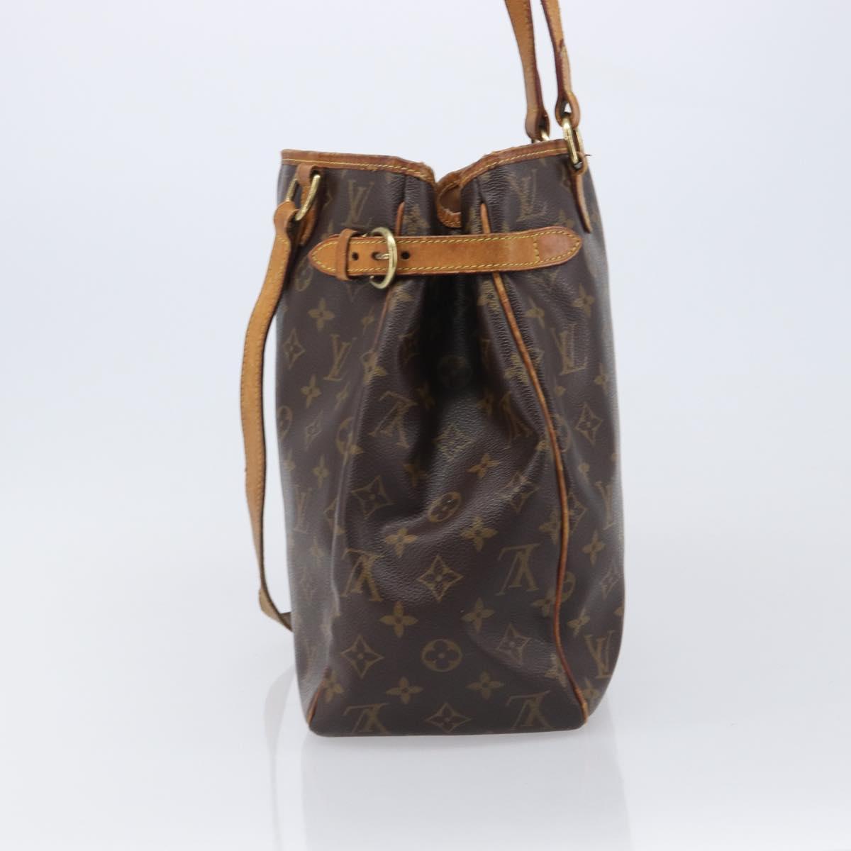 LOUIS VUITTON Monogram Batignolles Vertical Tote Bag M51153 LV Auth 206760