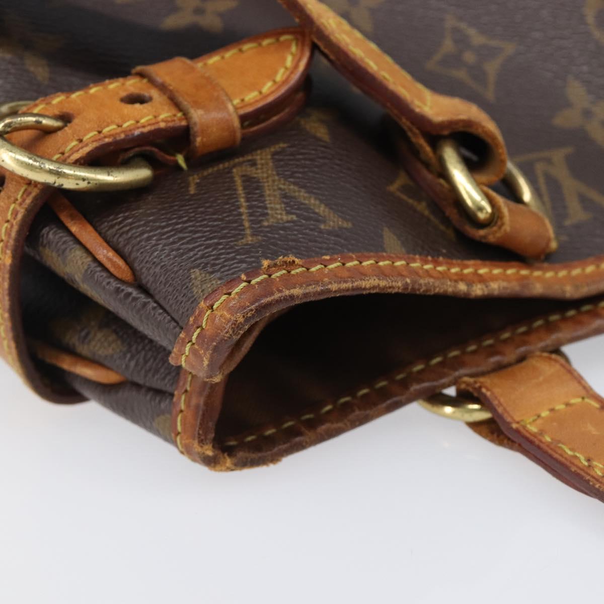 LOUIS VUITTON Monogram Batignolles Vertical Tote Bag M51153 LV Auth 206760
