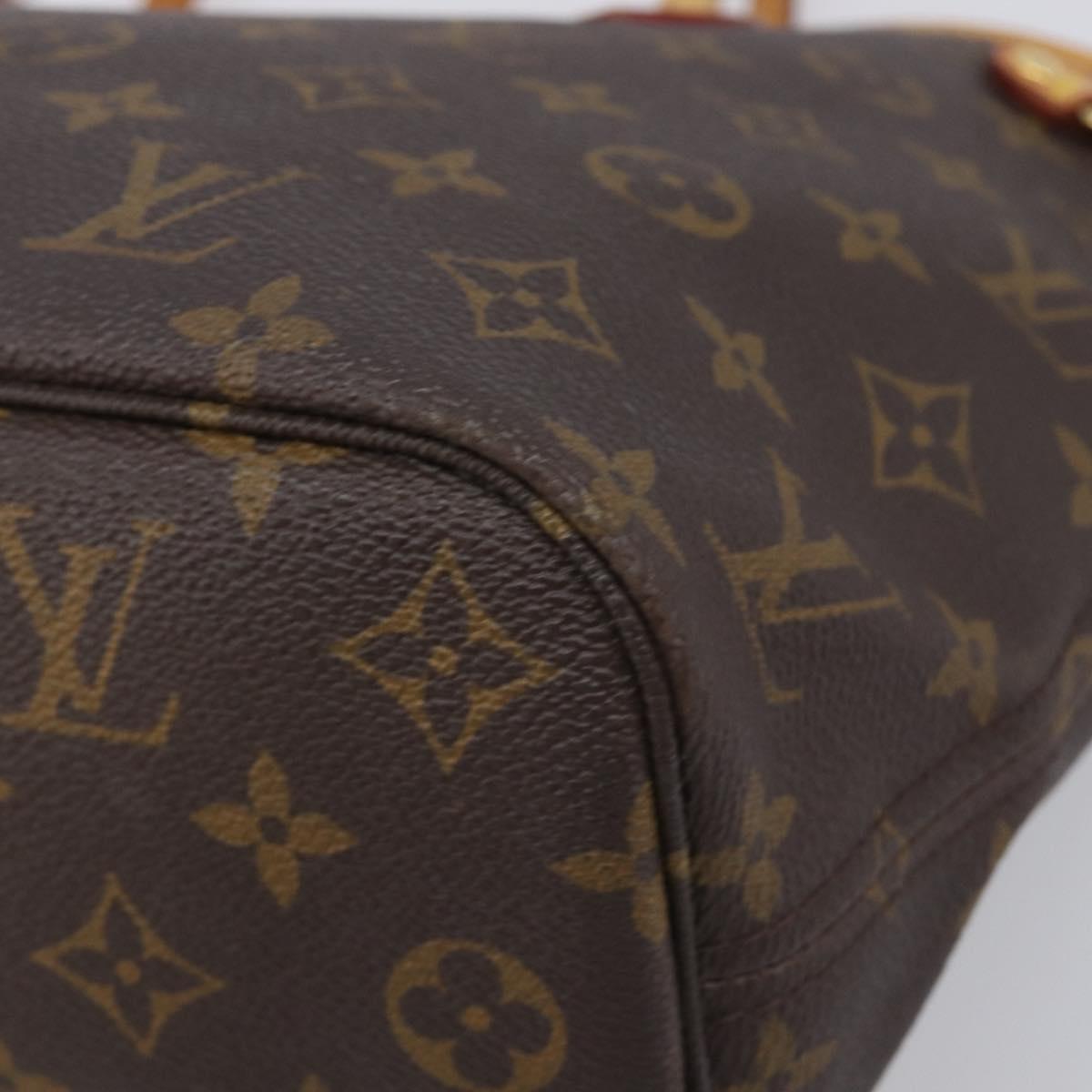 LOUIS VUITTON Monogram Neverfull PM Tote Bag M40155 LV Auth 206763A