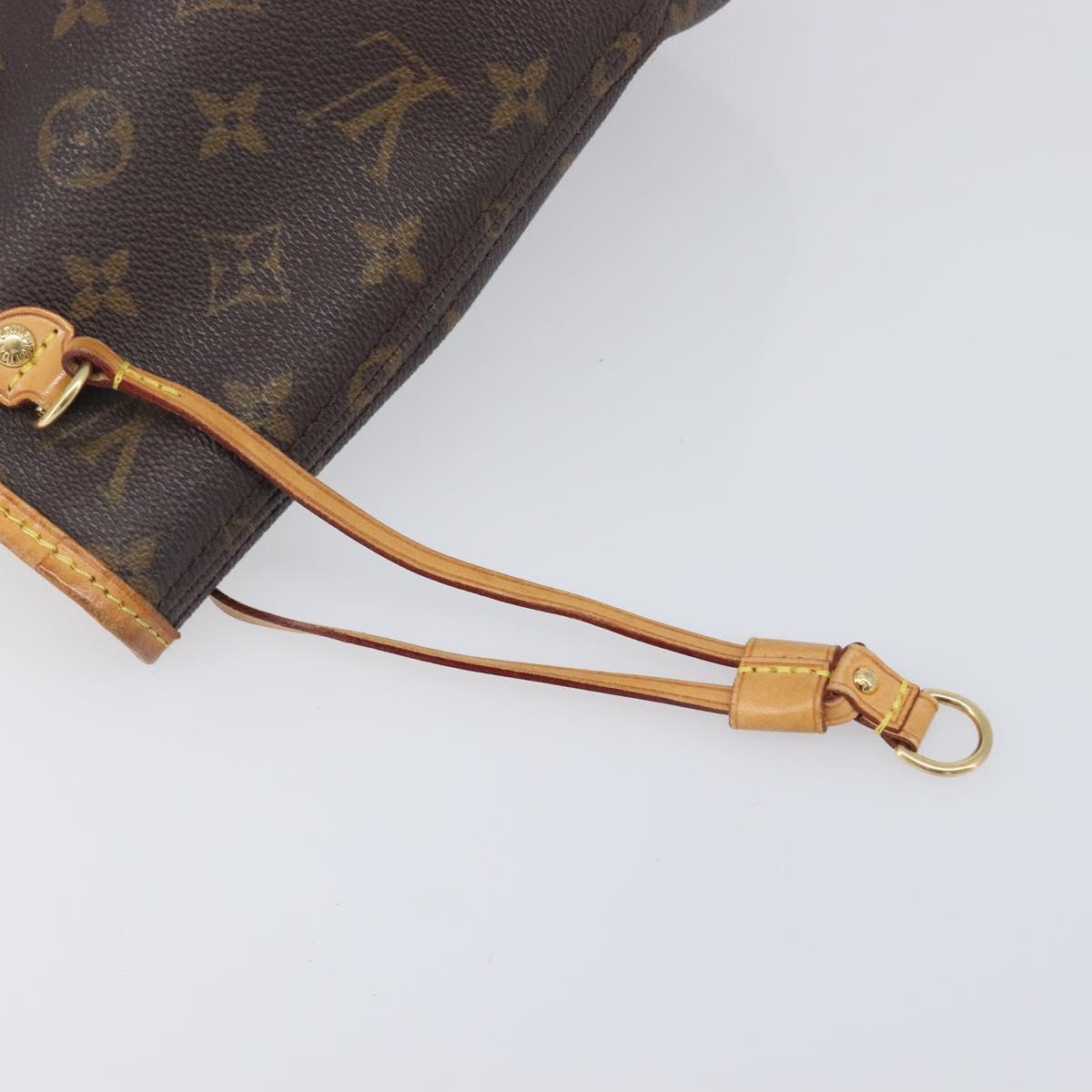 LOUIS VUITTON Monogram Neverfull PM Tote Bag M40155 LV Auth 206763A