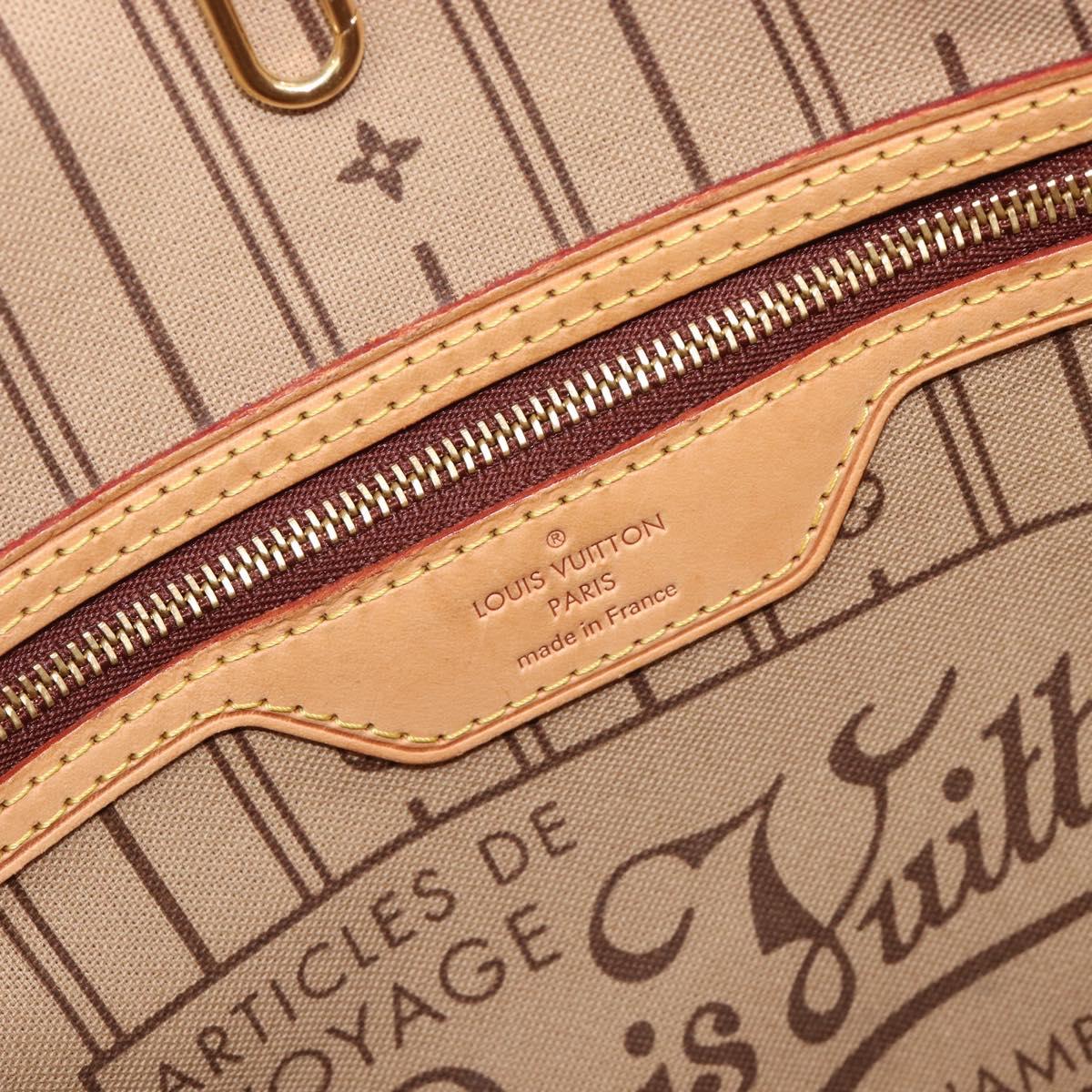 LOUIS VUITTON Monogram Neverfull PM Tote Bag M40155 LV Auth 206763A
