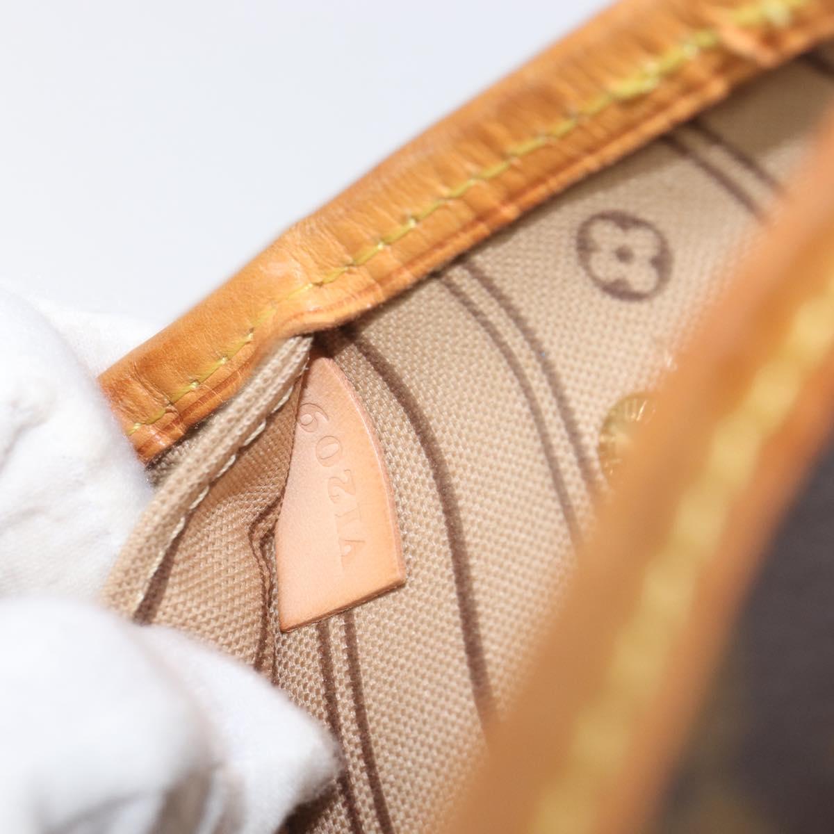 LOUIS VUITTON Monogram Neverfull PM Tote Bag M40155 LV Auth 206763A
