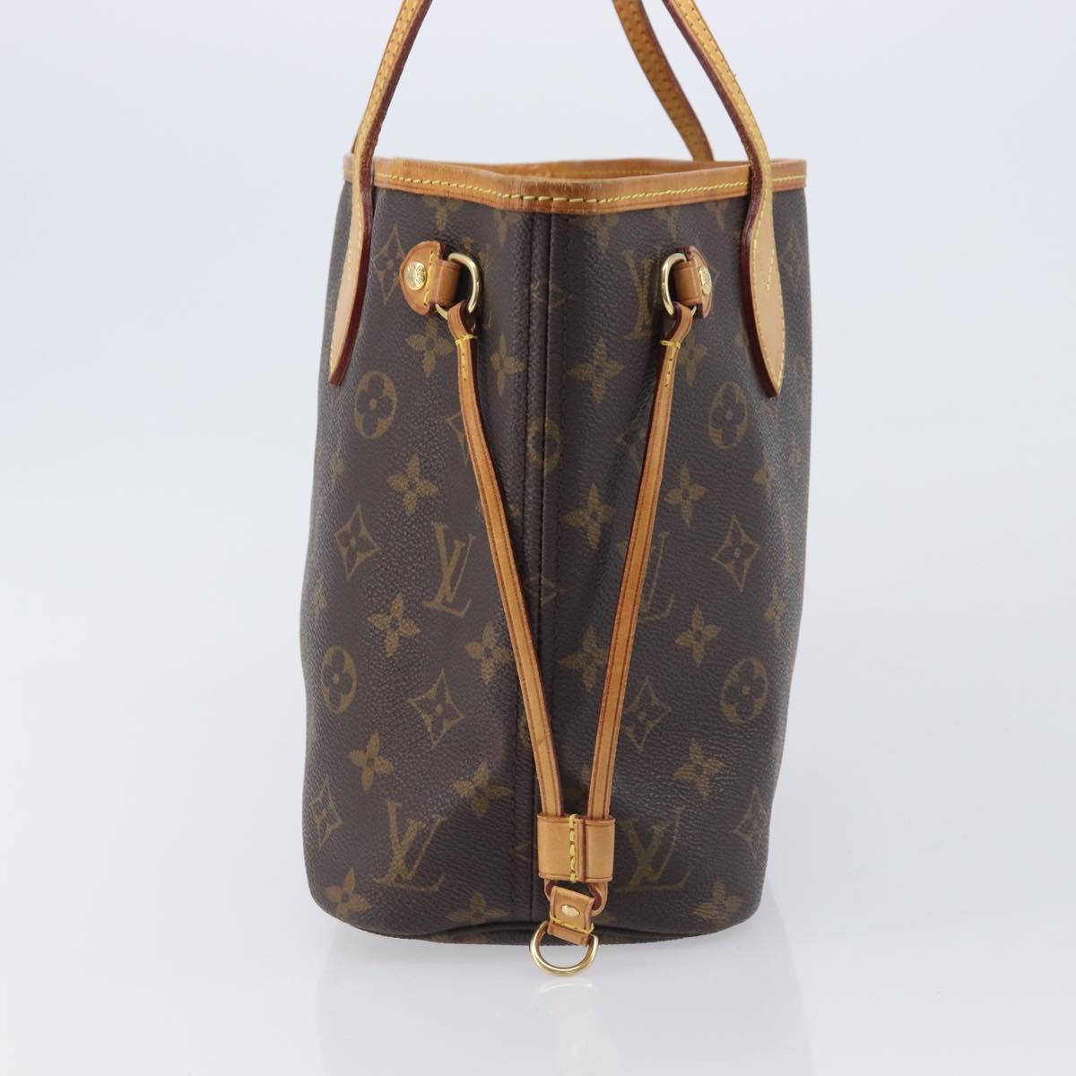LOUIS VUITTON Monogram Neverfull PM Tote Bag M40155 LV Auth 206763A