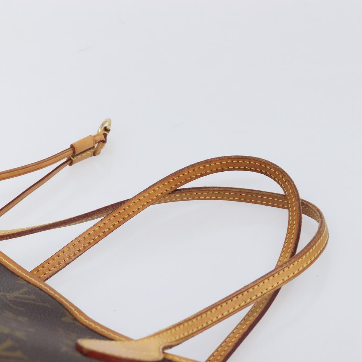 LOUIS VUITTON Monogram Neverfull PM Tote Bag M40155 LV Auth 206763A