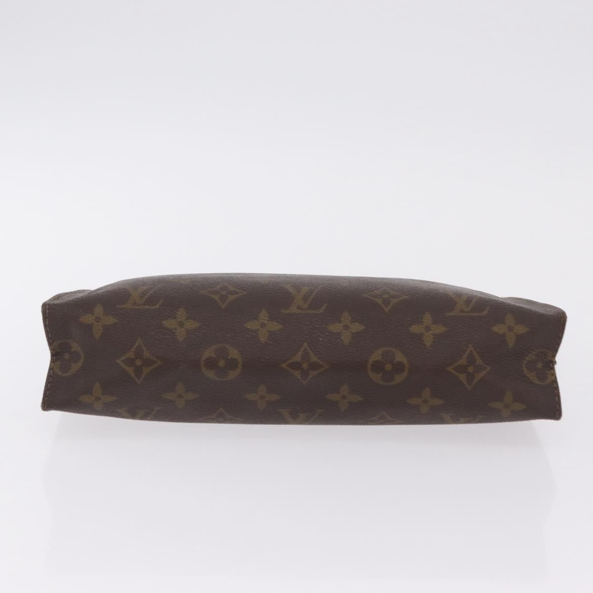 LOUIS VUITTON Monogram Poche Toilette 26 Pouch M47542 LV Auth 206769