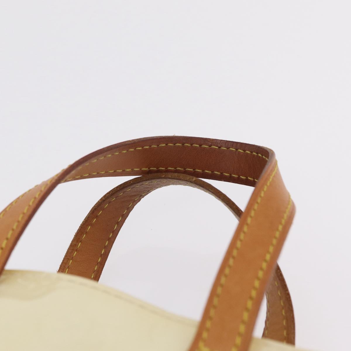 LOUIS VUITTON Monogram Vernis Reade PM Hand Bag Perle M91336 LV Auth 206781A