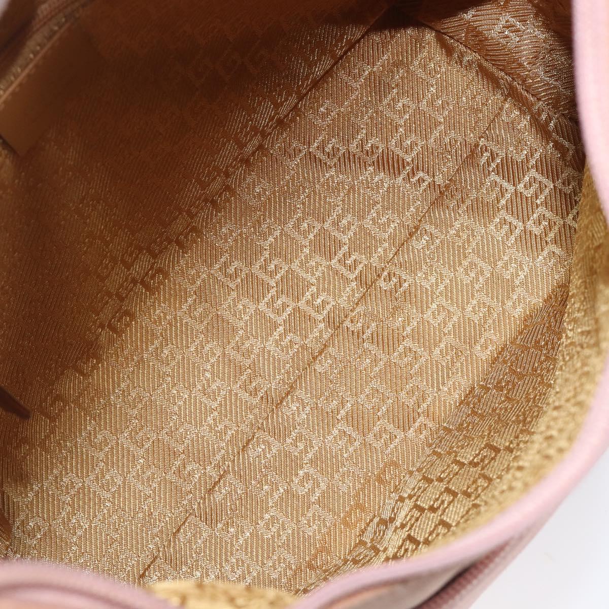 GUCCI Shoulder Bag Suede Pink Gold 001 3386 1705 Auth 206783A