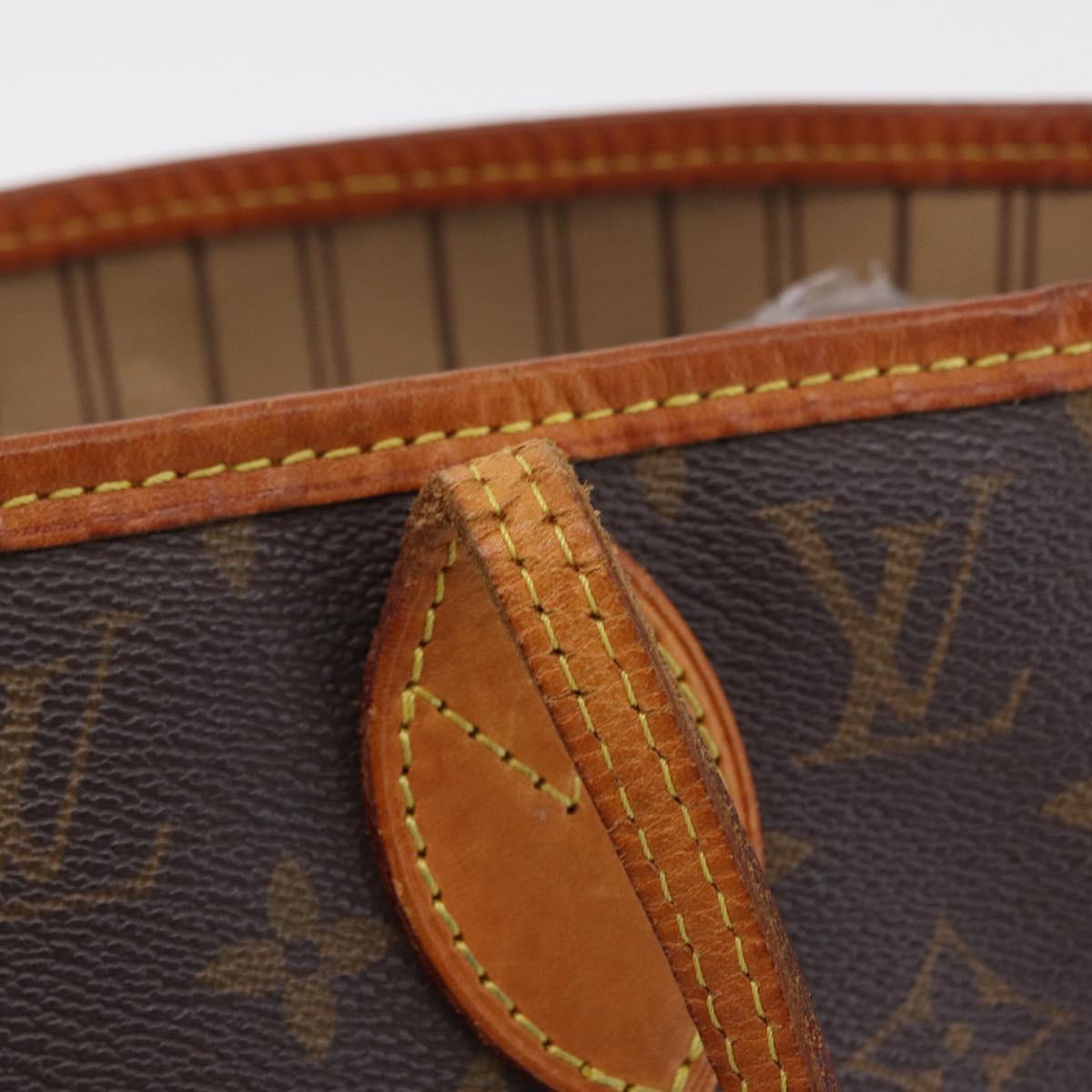 LOUIS VUITTON Monogram Neverfull MM Tote Bag M40156 LV Auth 206800A