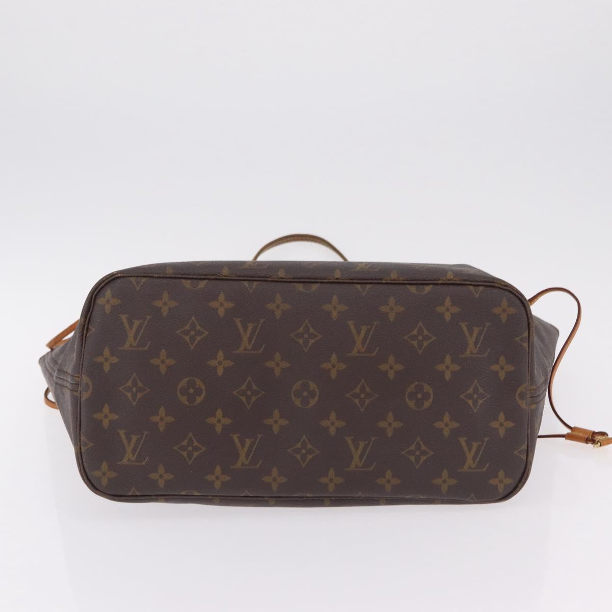 LOUIS VUITTON Monogram Neverfull MM Tote Bag M40156 LV Auth 206800A