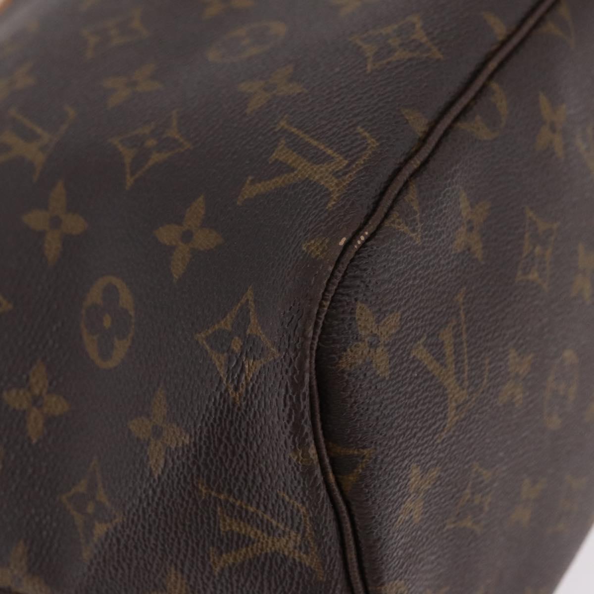LOUIS VUITTON Monogram Neverfull MM Tote Bag M40156 LV Auth 206800A