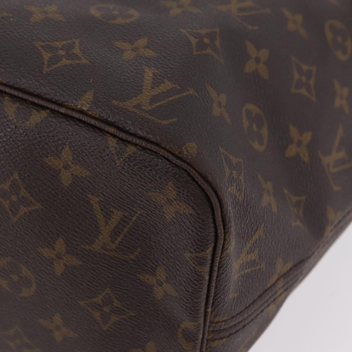 LOUIS VUITTON Monogram Neverfull MM Tote Bag M40156 LV Auth 206800A