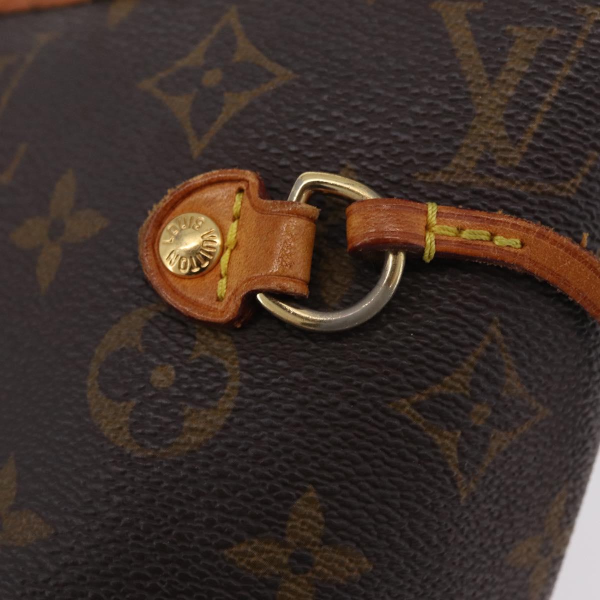 LOUIS VUITTON Monogram Neverfull MM Tote Bag M40156 LV Auth 206800A