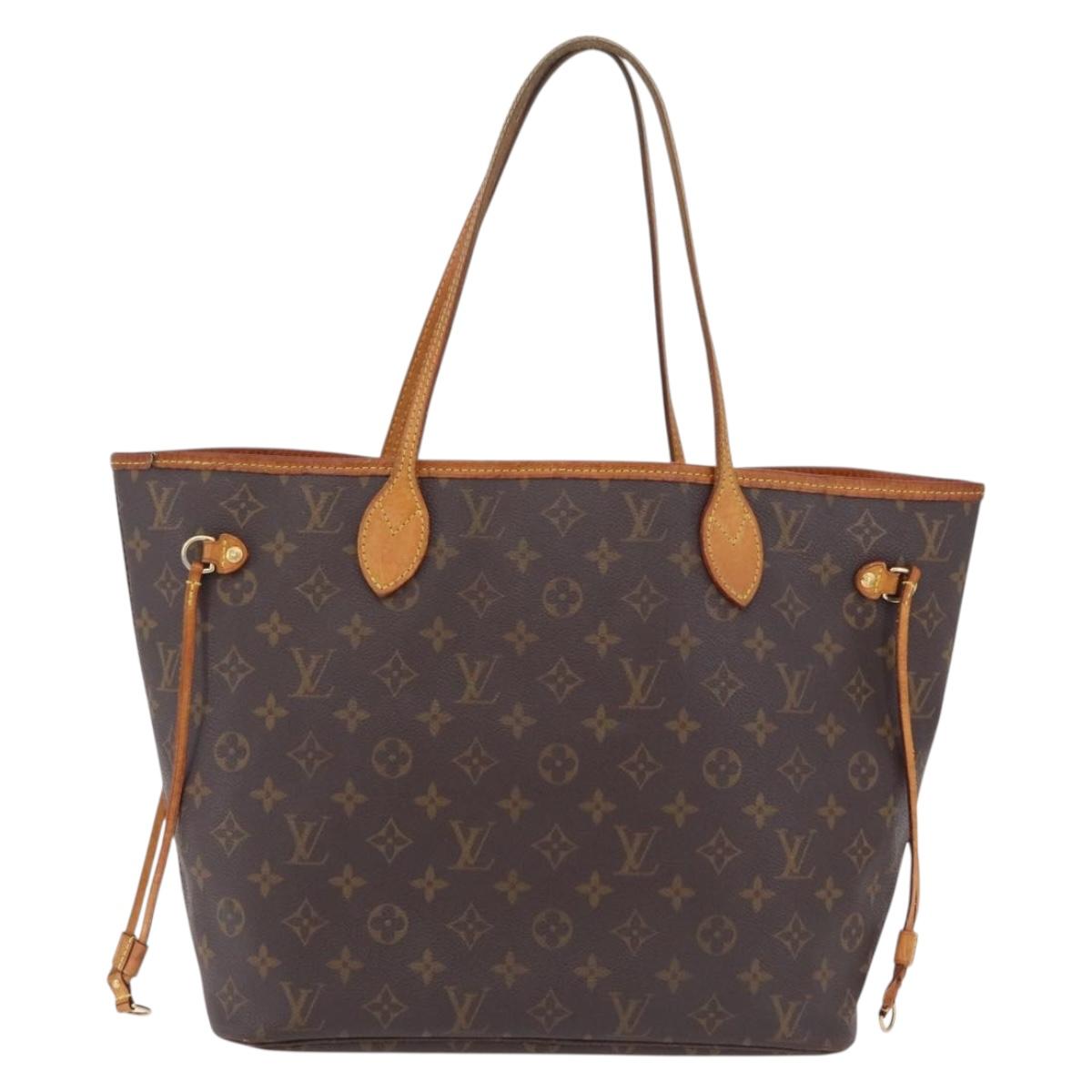 LOUIS VUITTON Monogram Neverfull MM Tote Bag M40156 LV Auth 206800A