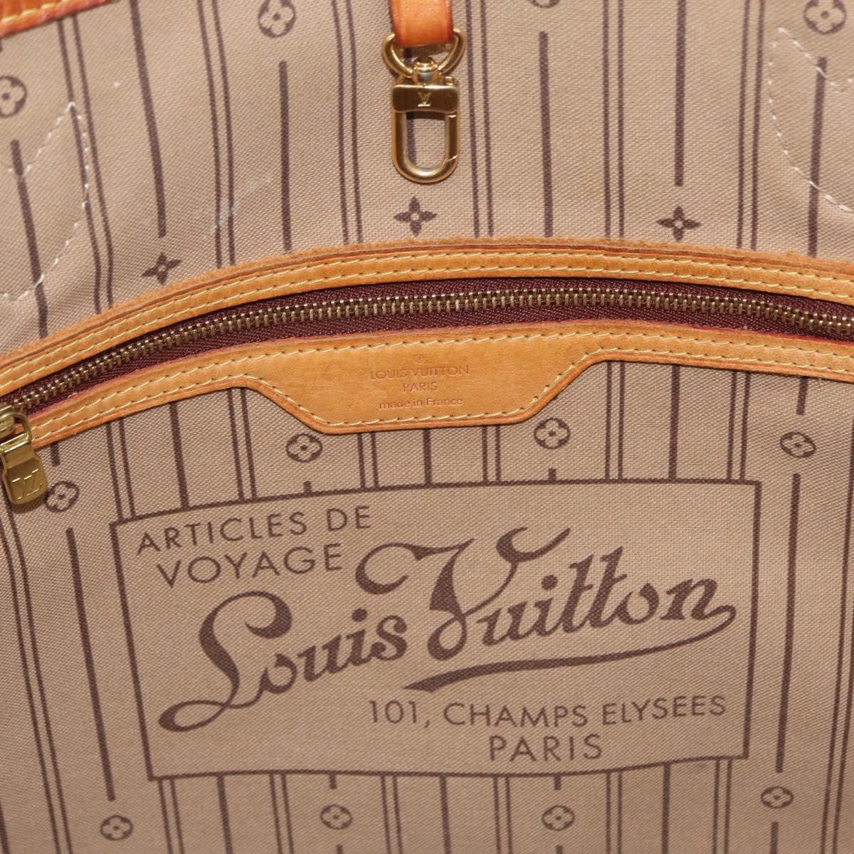 LOUIS VUITTON Monogram Neverfull MM Tote Bag M40156 LV Auth 206800A