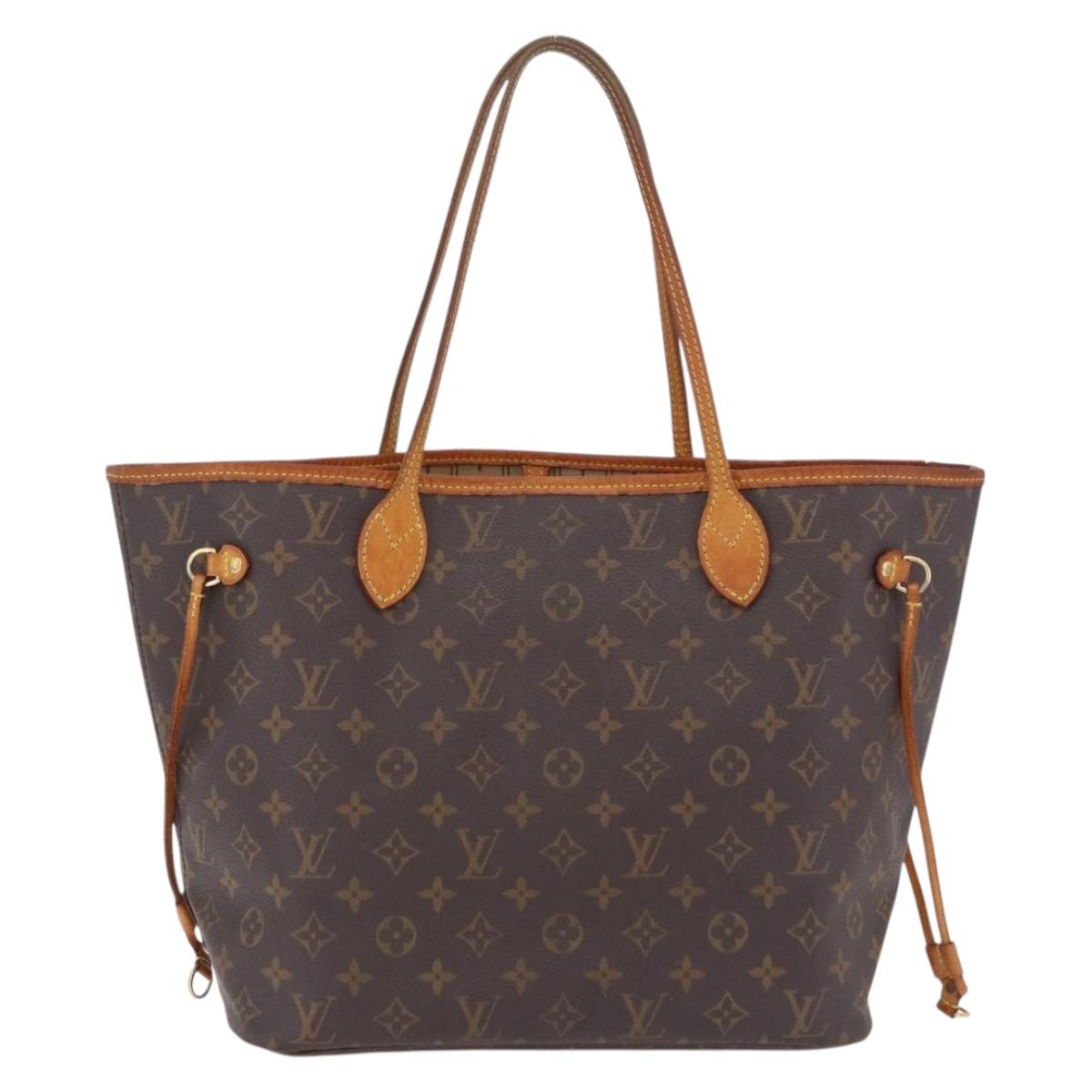 LOUIS VUITTON Monogram Neverfull MM Tote Bag M40156 LV Auth 206800A