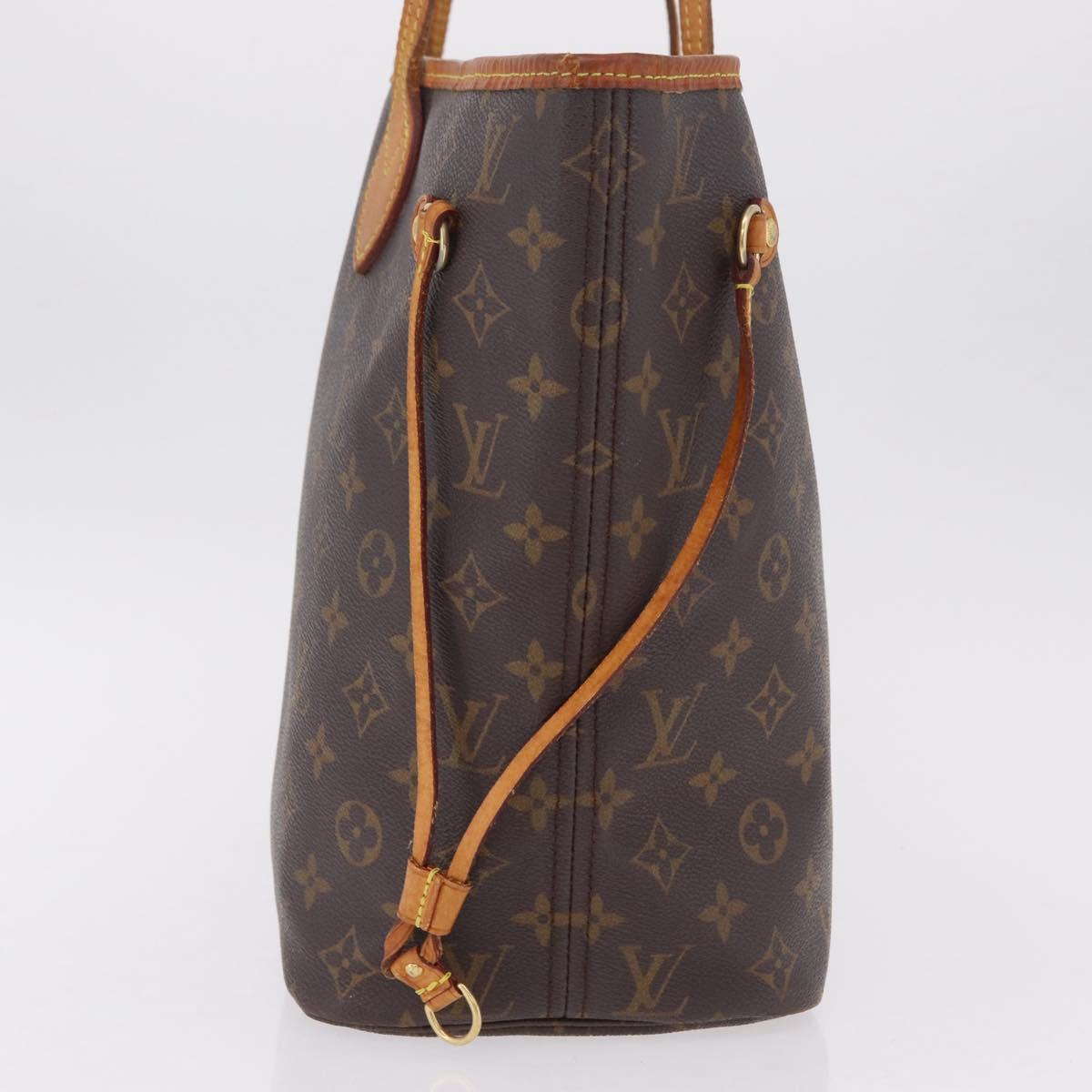 LOUIS VUITTON Monogram Neverfull MM Tote Bag M40156 LV Auth 206800A