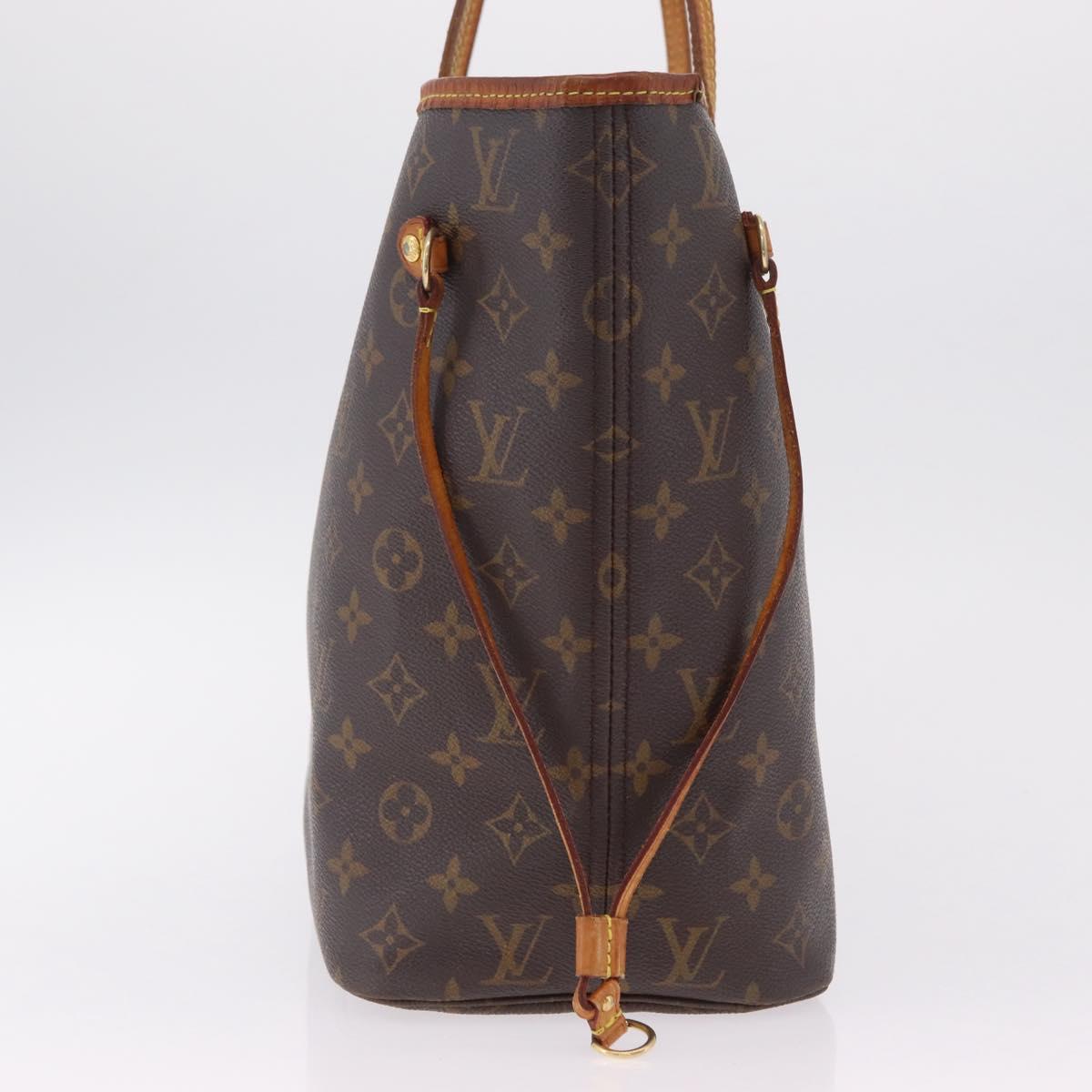 LOUIS VUITTON Monogram Neverfull MM Tote Bag M40156 LV Auth 206800A