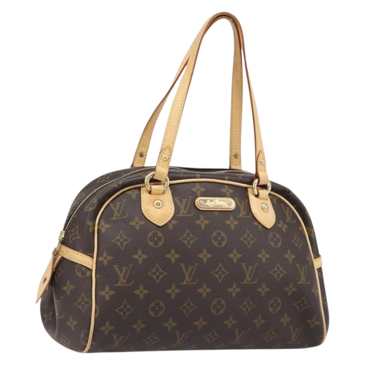 LOUIS VUITTON Monogram Montorgueil PM Hand Bag M95565 LV Auth 206807V