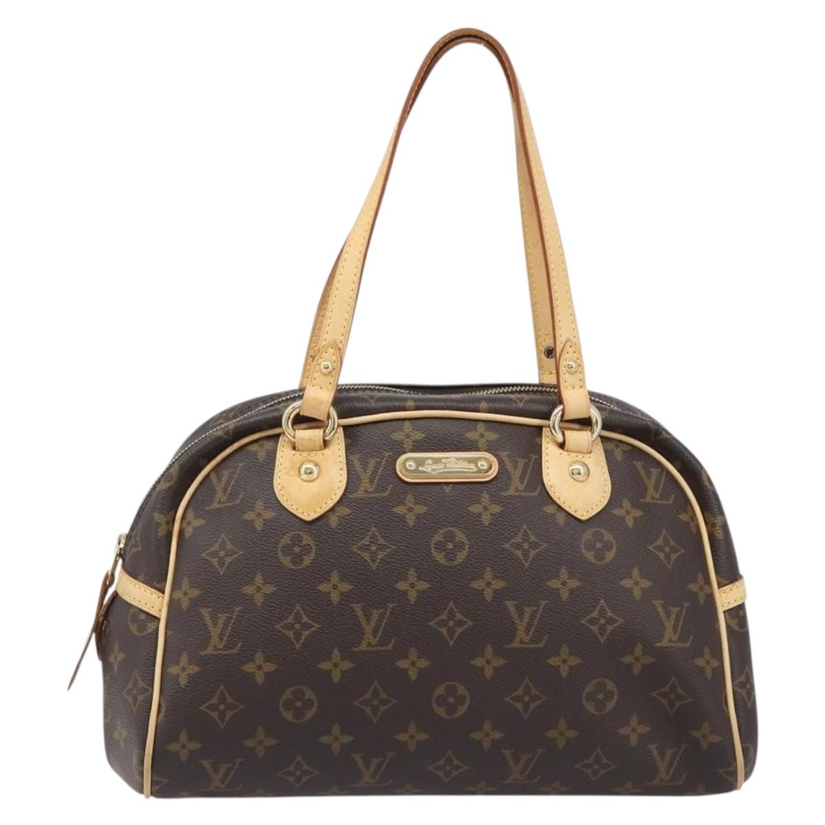 LOUIS VUITTON Monogram Montorgueil PM Hand Bag M95565 LV Auth 206807V