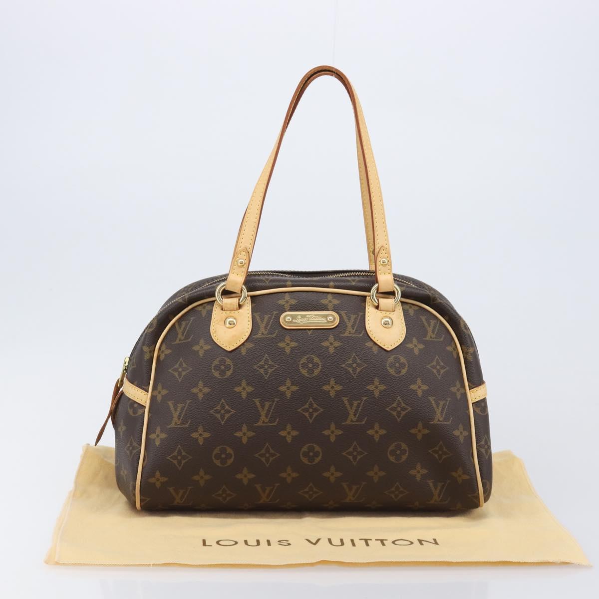 LOUIS VUITTON Monogram Montorgueil PM Hand Bag M95565 LV Auth 206807V
