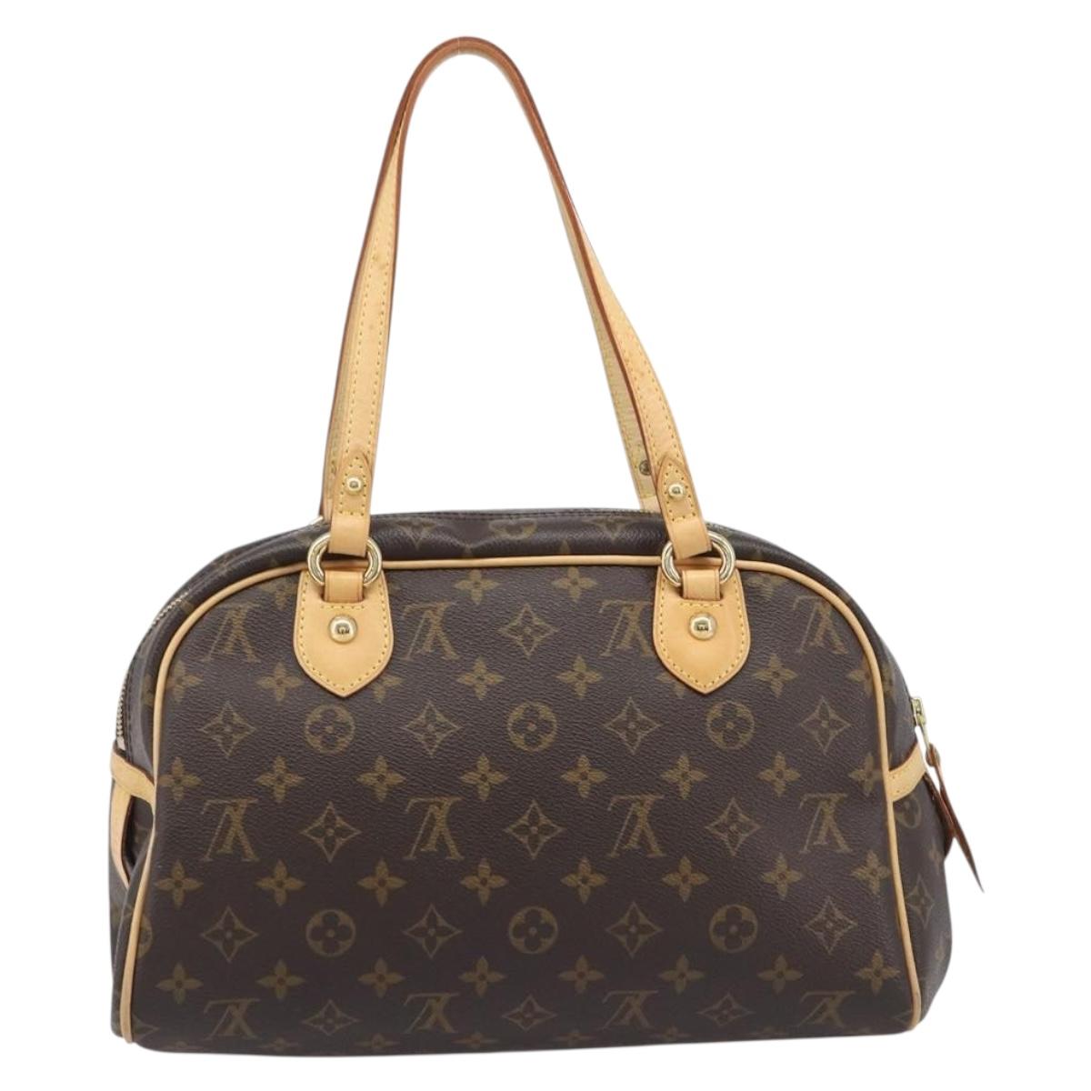 LOUIS VUITTON Monogram Montorgueil PM Hand Bag M95565 LV Auth 206807V