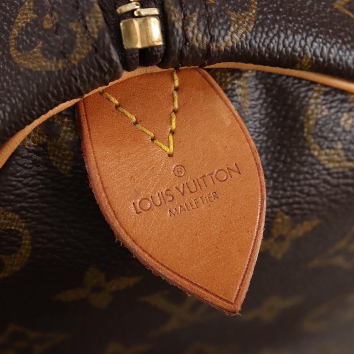 LOUIS VUITTON Monogram Keepall 50 Boston Bag M41426 LV Auth 206808V