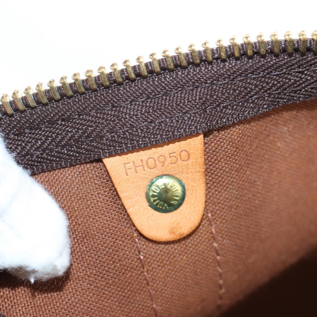 LOUIS VUITTON Monogram Keepall 50 Boston Bag M41426 LV Auth 206808V