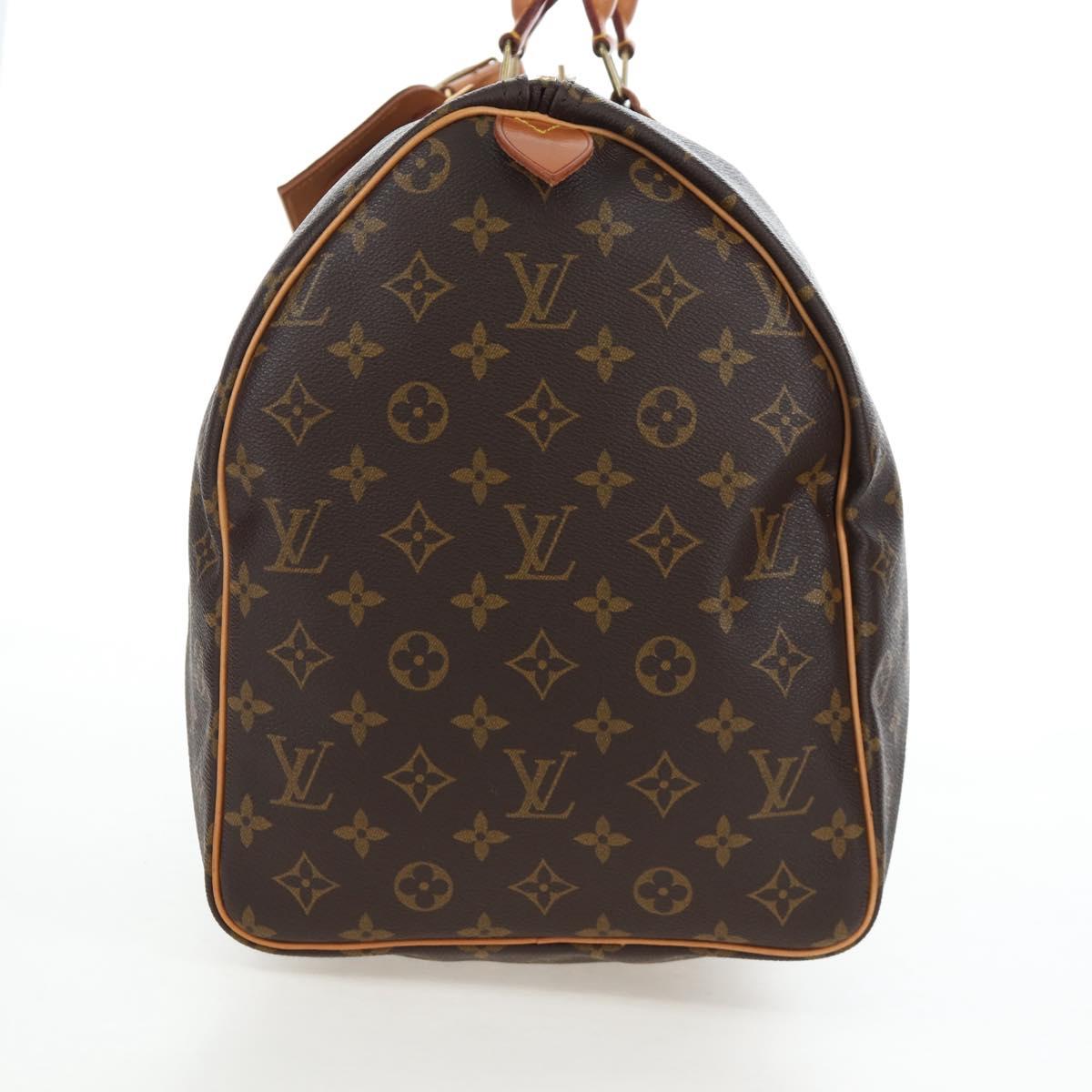 LOUIS VUITTON Monogram Keepall 50 Boston Bag M41426 LV Auth 206808V