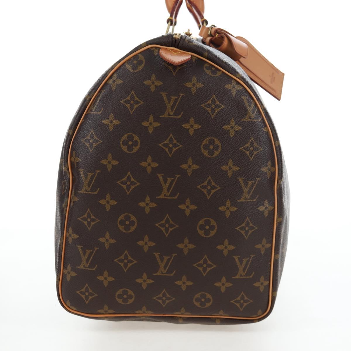 LOUIS VUITTON Monogram Keepall 50 Boston Bag M41426 LV Auth 206808V
