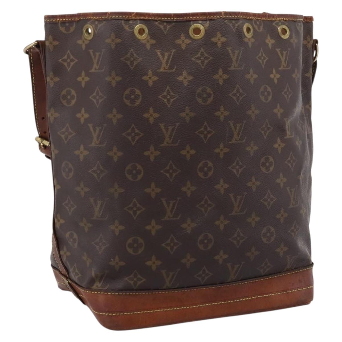 LOUIS VUITTON Monogram Noe Shoulder Bag M42224 LV Auth 206809