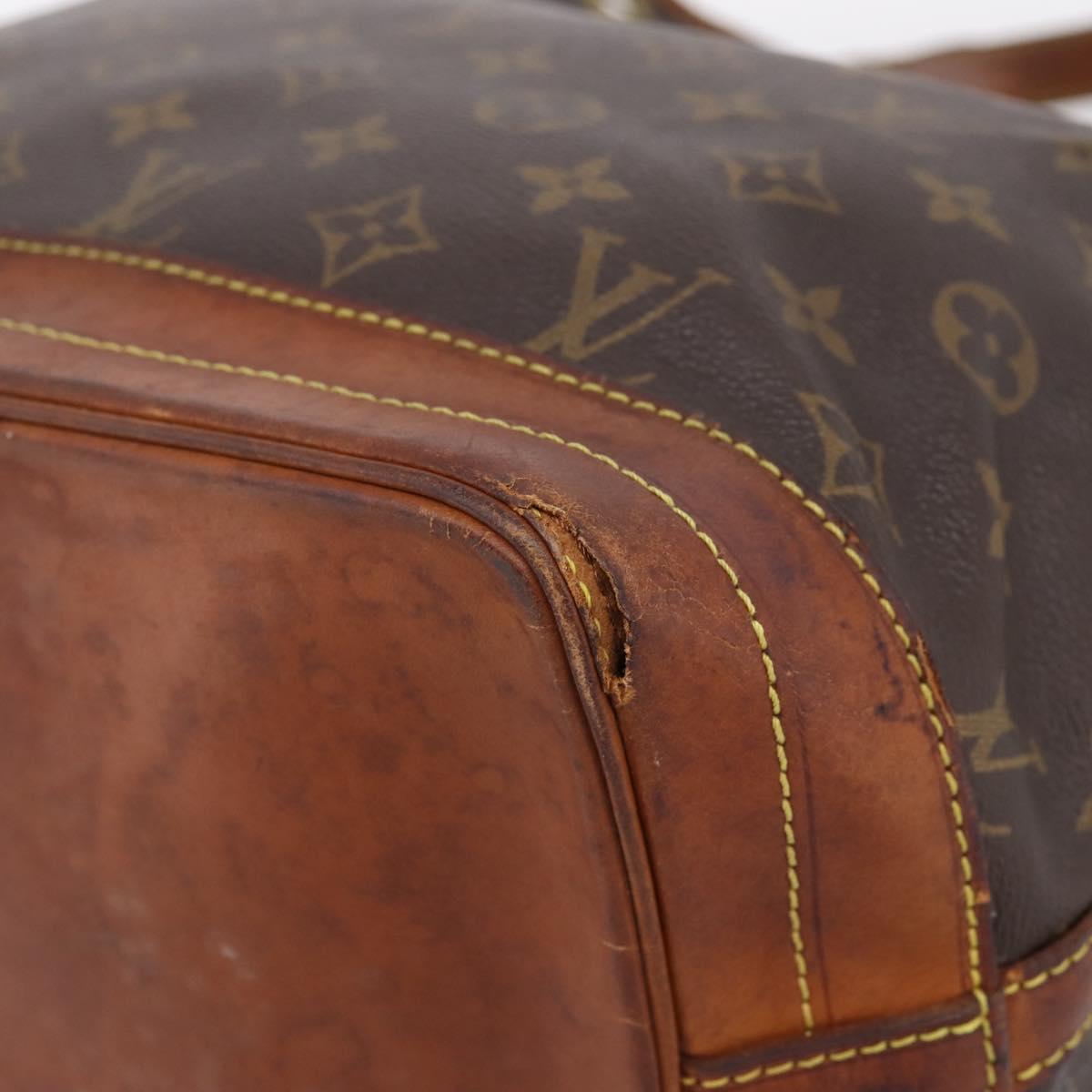 LOUIS VUITTON Monogram Noe Shoulder Bag M42224 LV Auth 206809