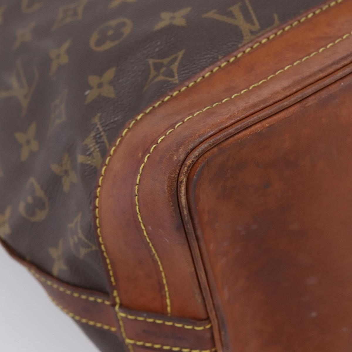 LOUIS VUITTON Monogram Noe Shoulder Bag M42224 LV Auth 206809