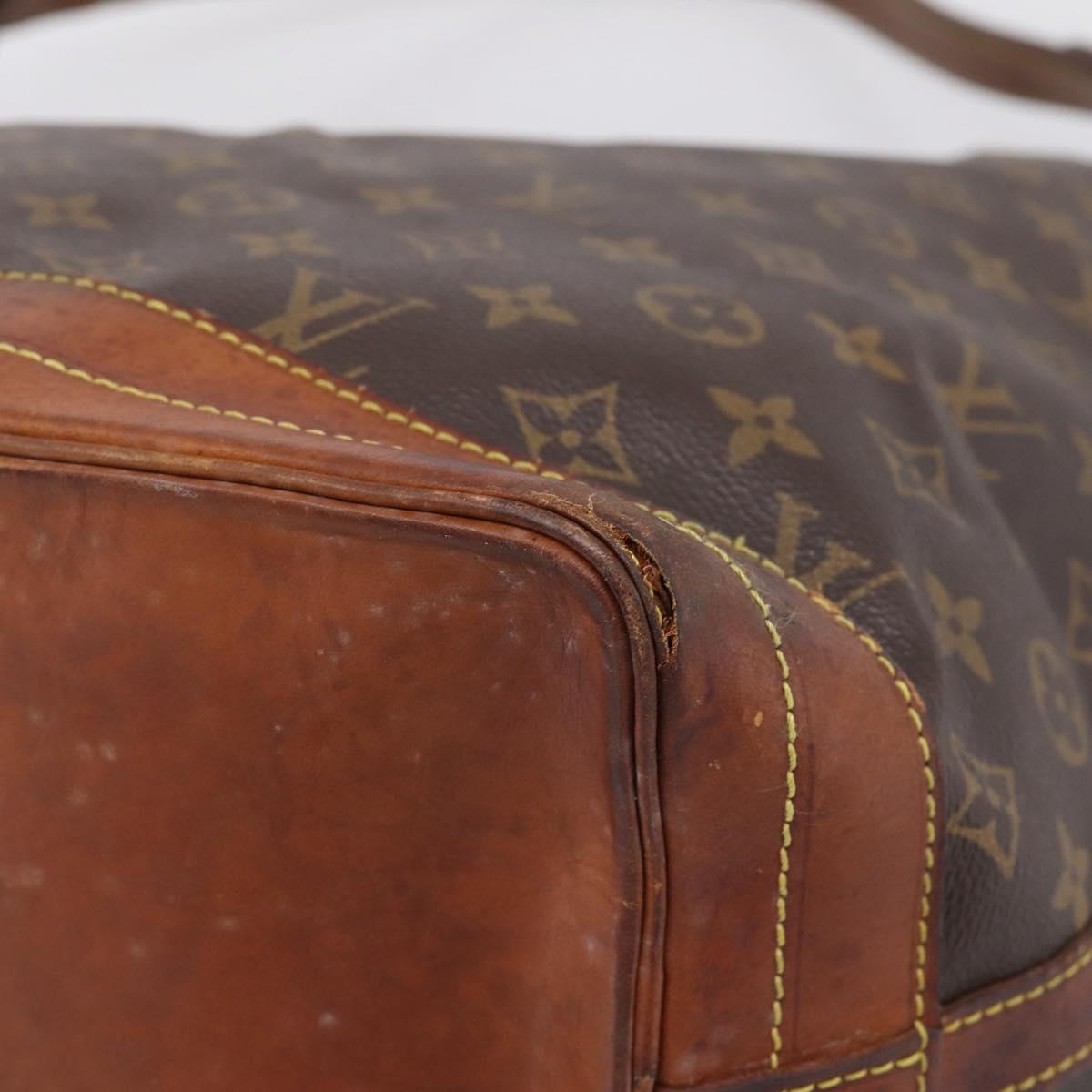 LOUIS VUITTON Monogram Noe Shoulder Bag M42224 LV Auth 206809