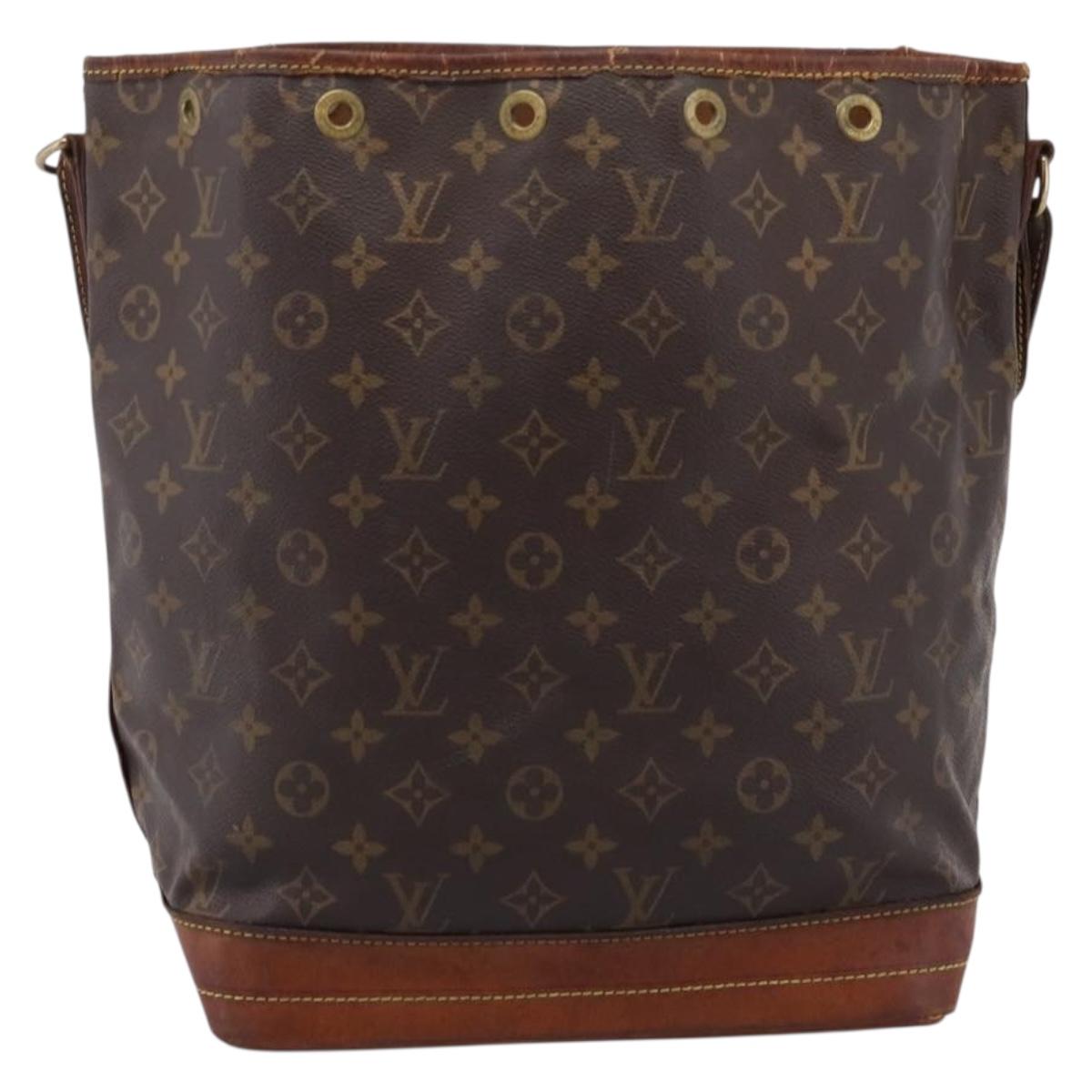 LOUIS VUITTON Monogram Noe Shoulder Bag M42224 LV Auth 206809