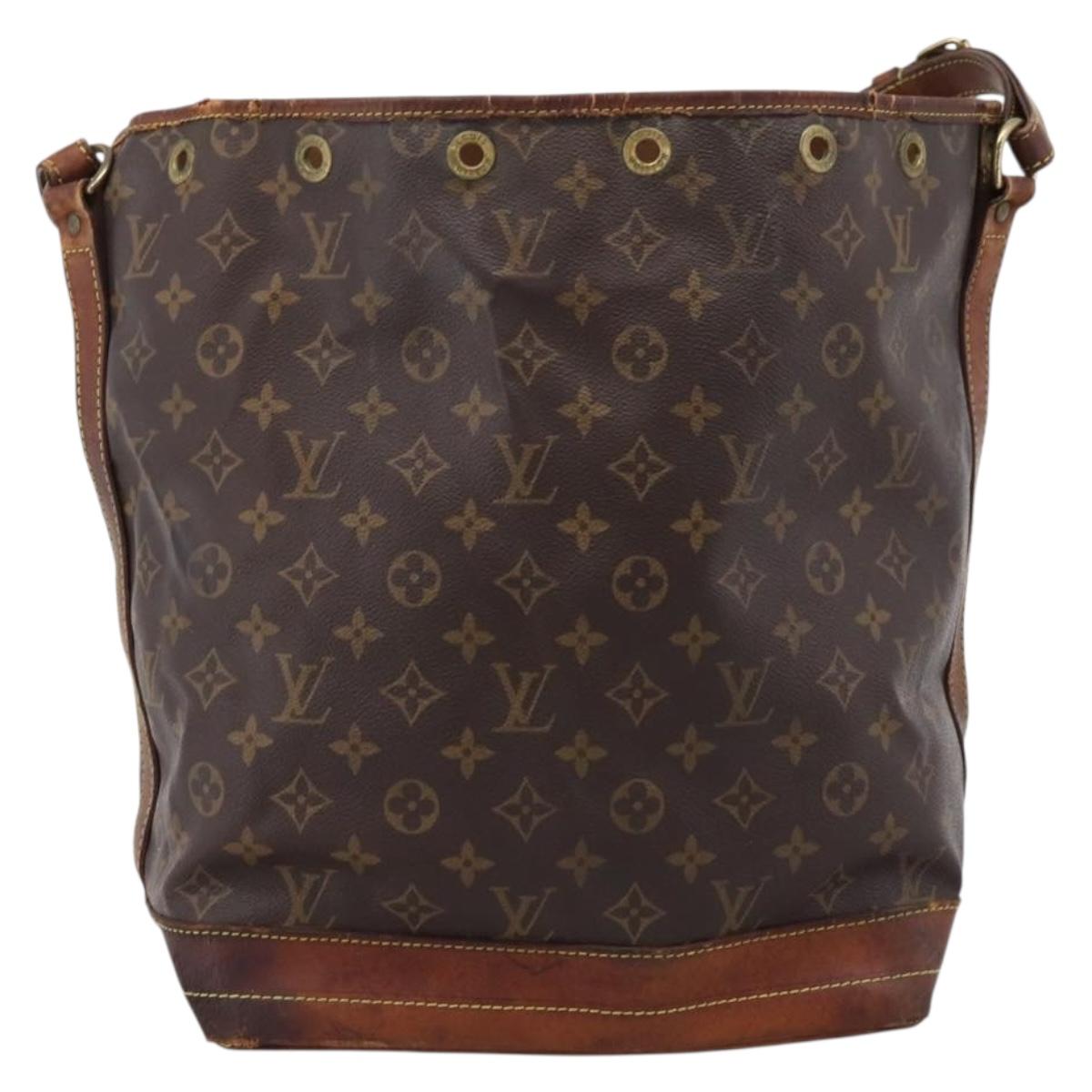 LOUIS VUITTON Monogram Noe Shoulder Bag M42224 LV Auth 206809
