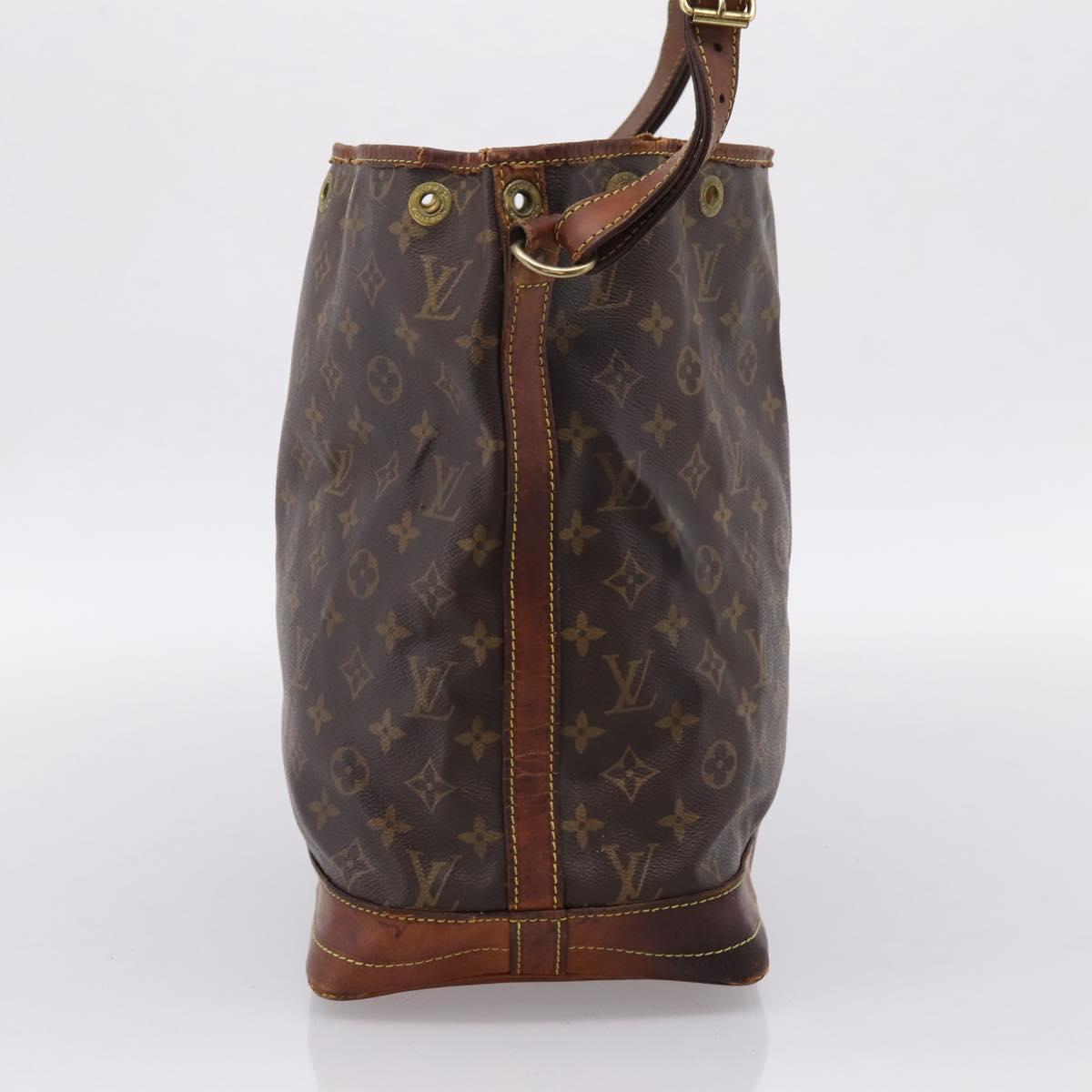 LOUIS VUITTON Monogram Noe Shoulder Bag M42224 LV Auth 206809