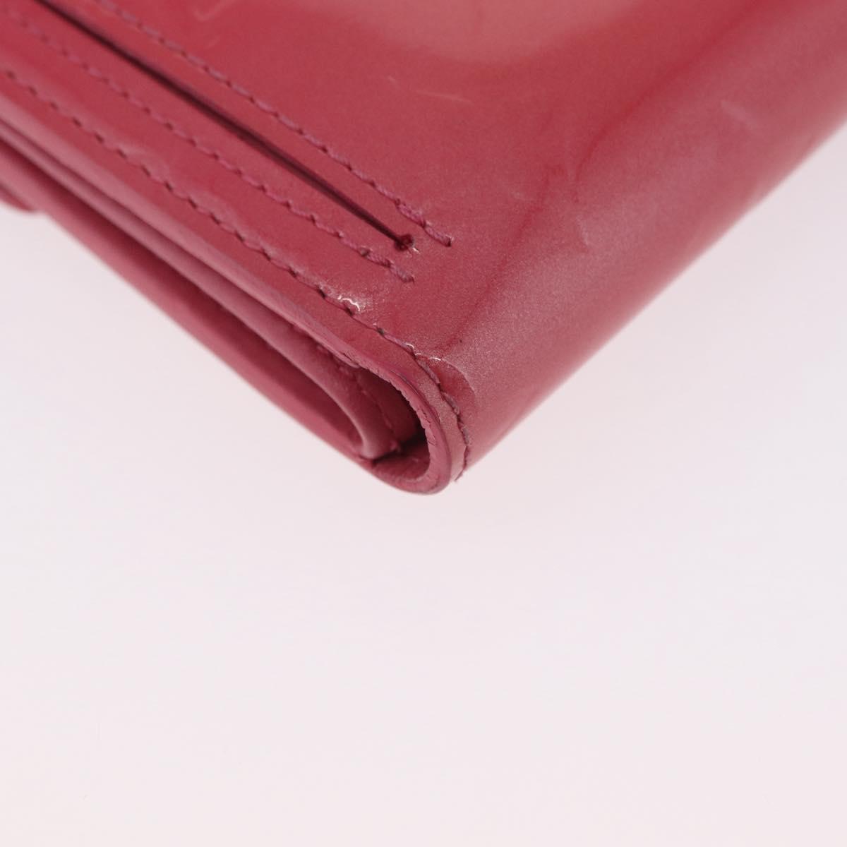 LOUIS VUITTON Vernis Portefeuille Koala Wallet Fran Boise M9142F LV Auth 206814