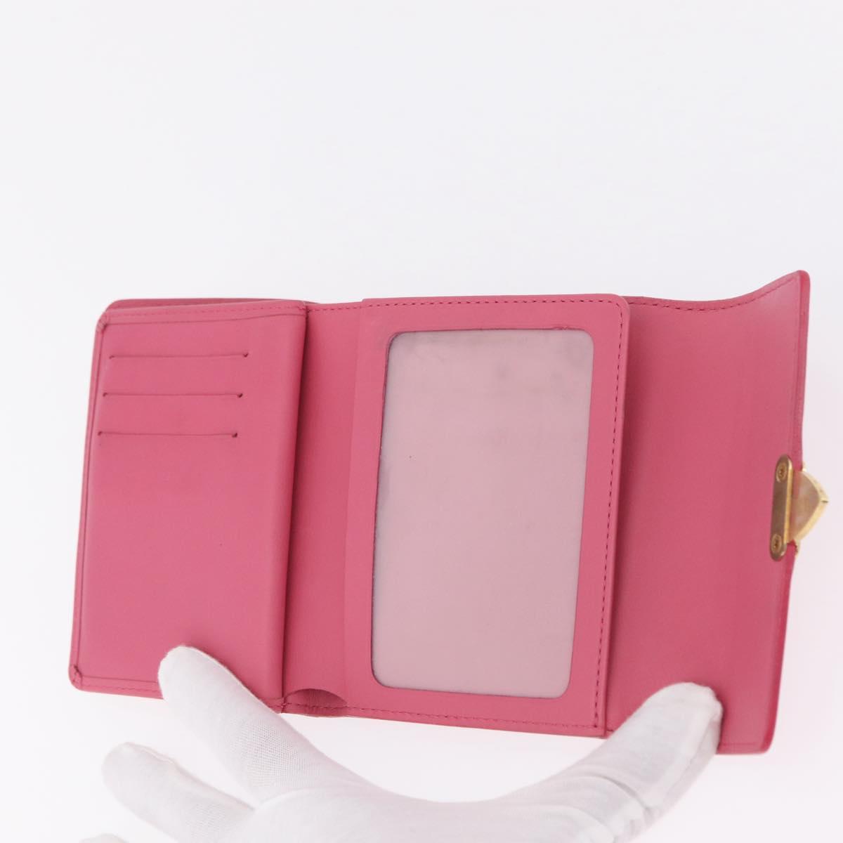 LOUIS VUITTON Vernis Portefeuille Koala Wallet Fran Boise M9142F LV Auth 206814