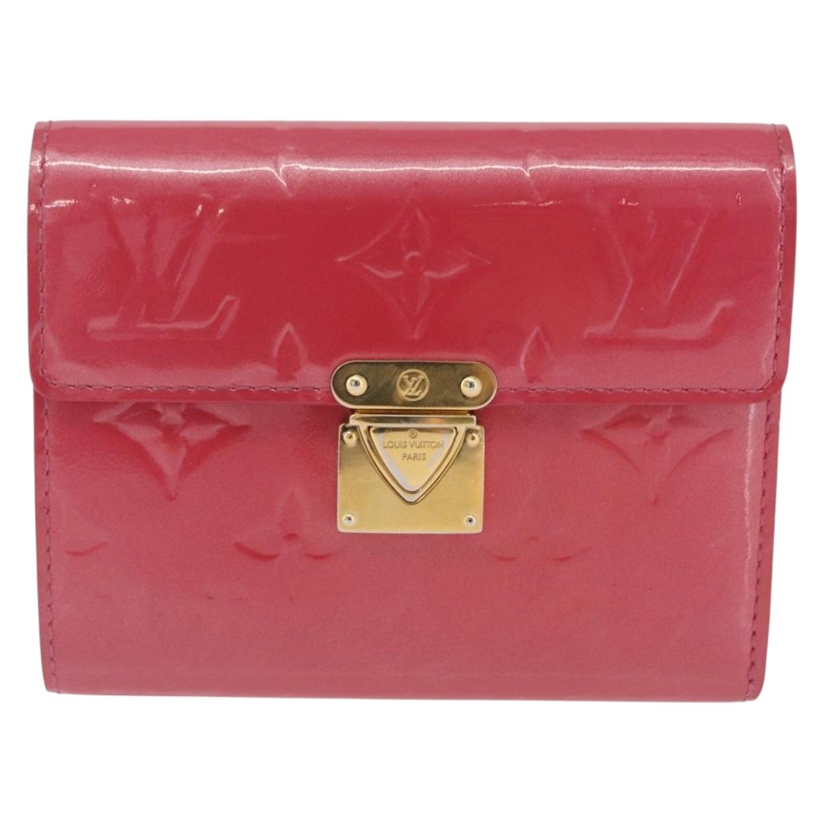 LOUIS VUITTON Vernis Portefeuille Koala Wallet Fran Boise M9142F LV Auth 206814