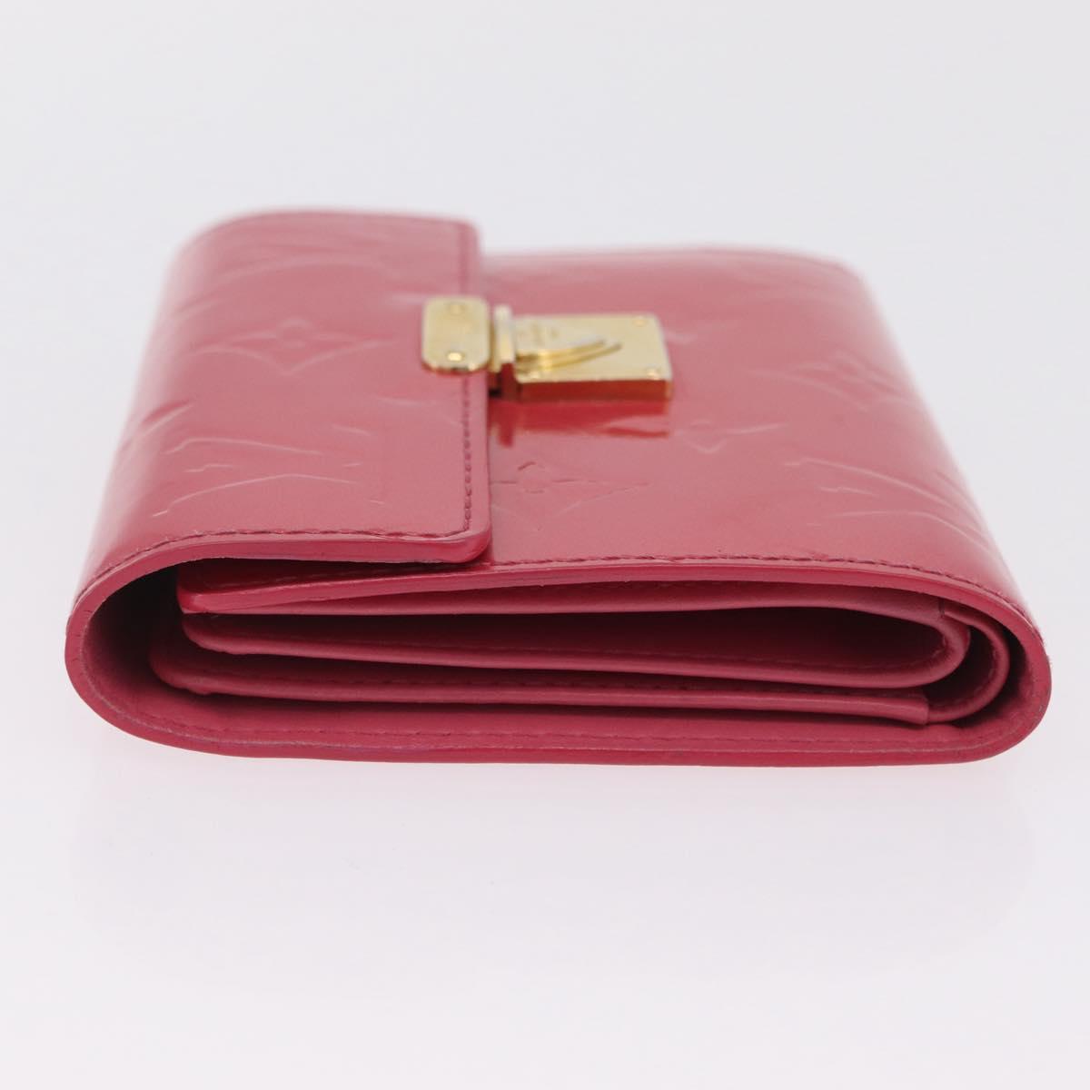 LOUIS VUITTON Vernis Portefeuille Koala Wallet Fran Boise M9142F LV Auth 206814