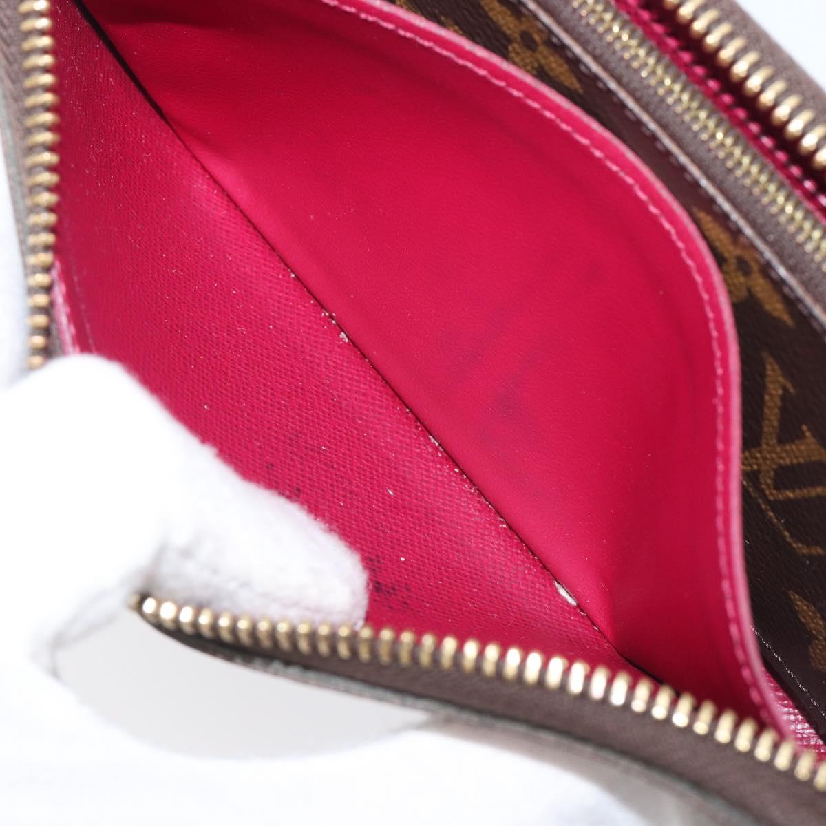 LOUIS VUITTON Monogram Portefeuille Clemence Long Wallet M60742 LV Auth 206815