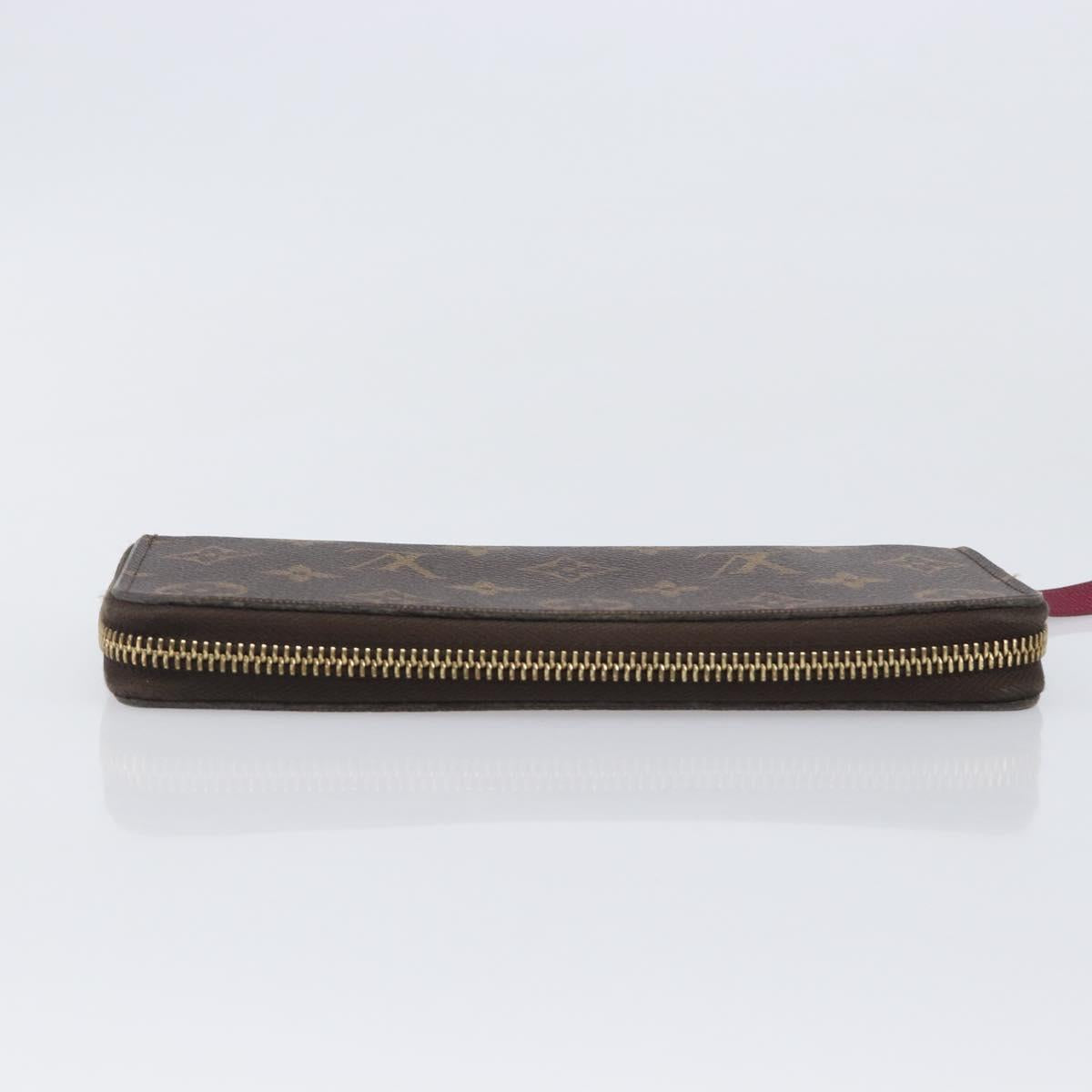 LOUIS VUITTON Monogram Portefeuille Clemence Long Wallet M60742 LV Auth 206815