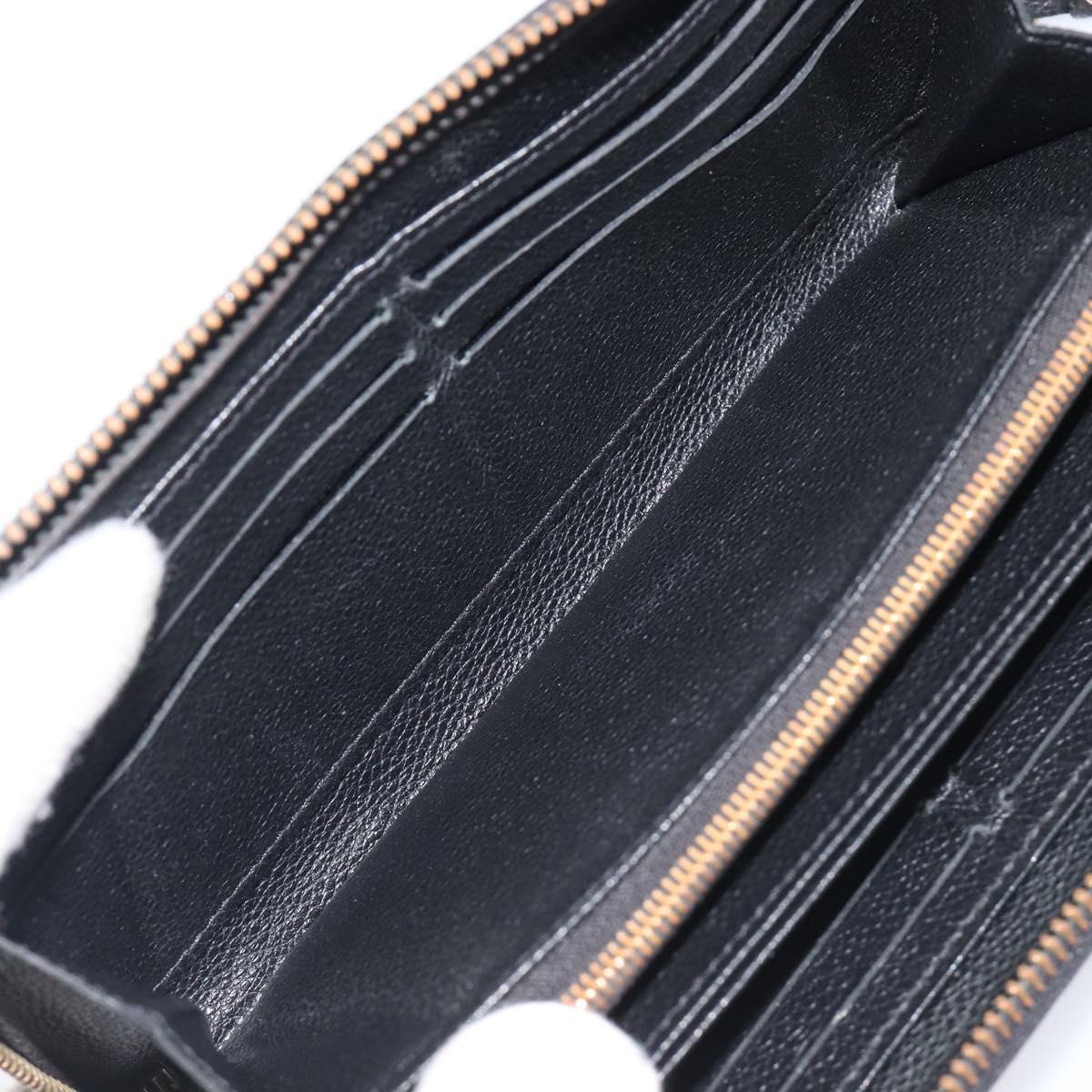 LOUIS VUITTON Monogram Empreinte Zippy Wallet Long Wallet M61864 LV Auth 206817