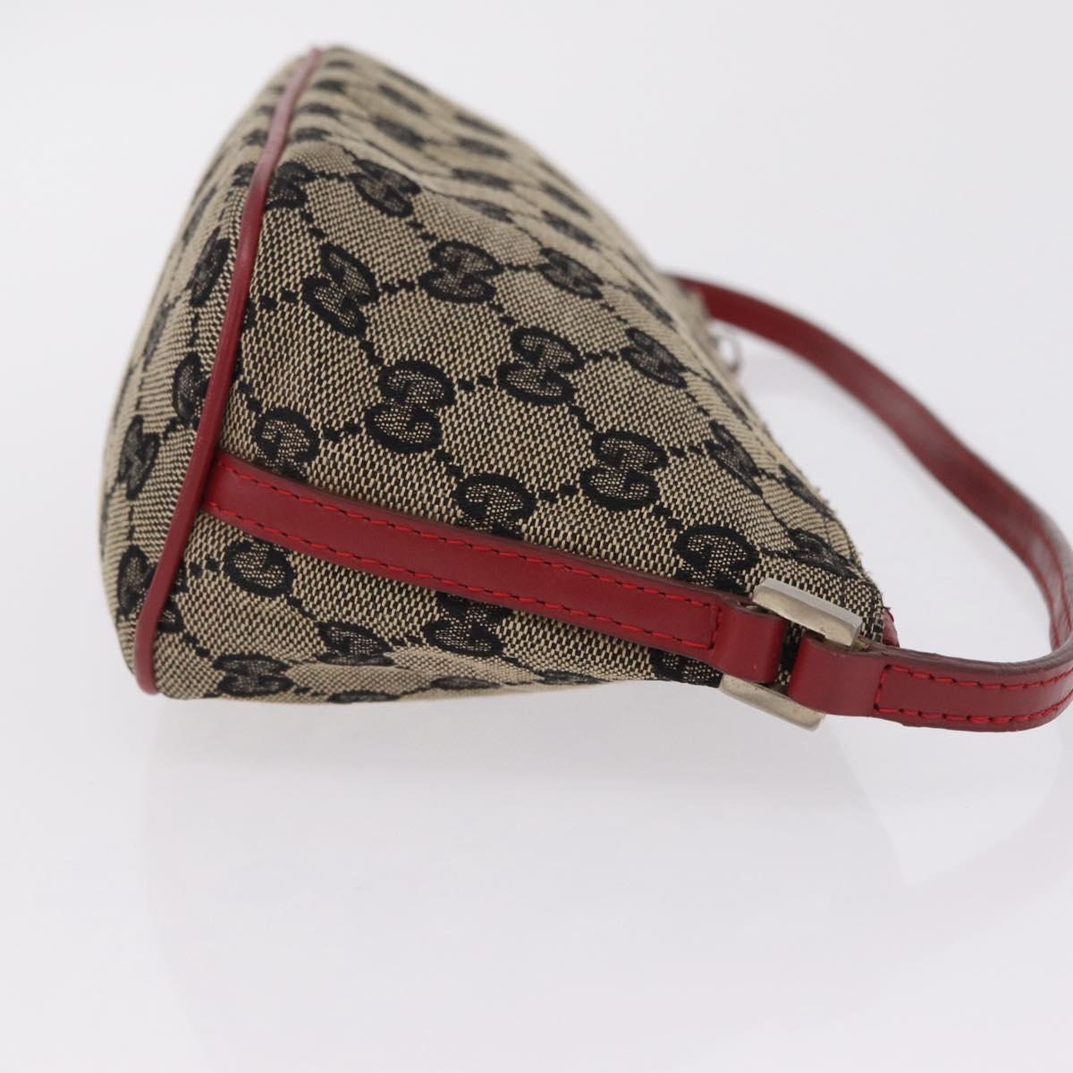 GUCCI GG Supreme GG Canvas Shoulder Bag 3 Set Beige Purple Auth 206847