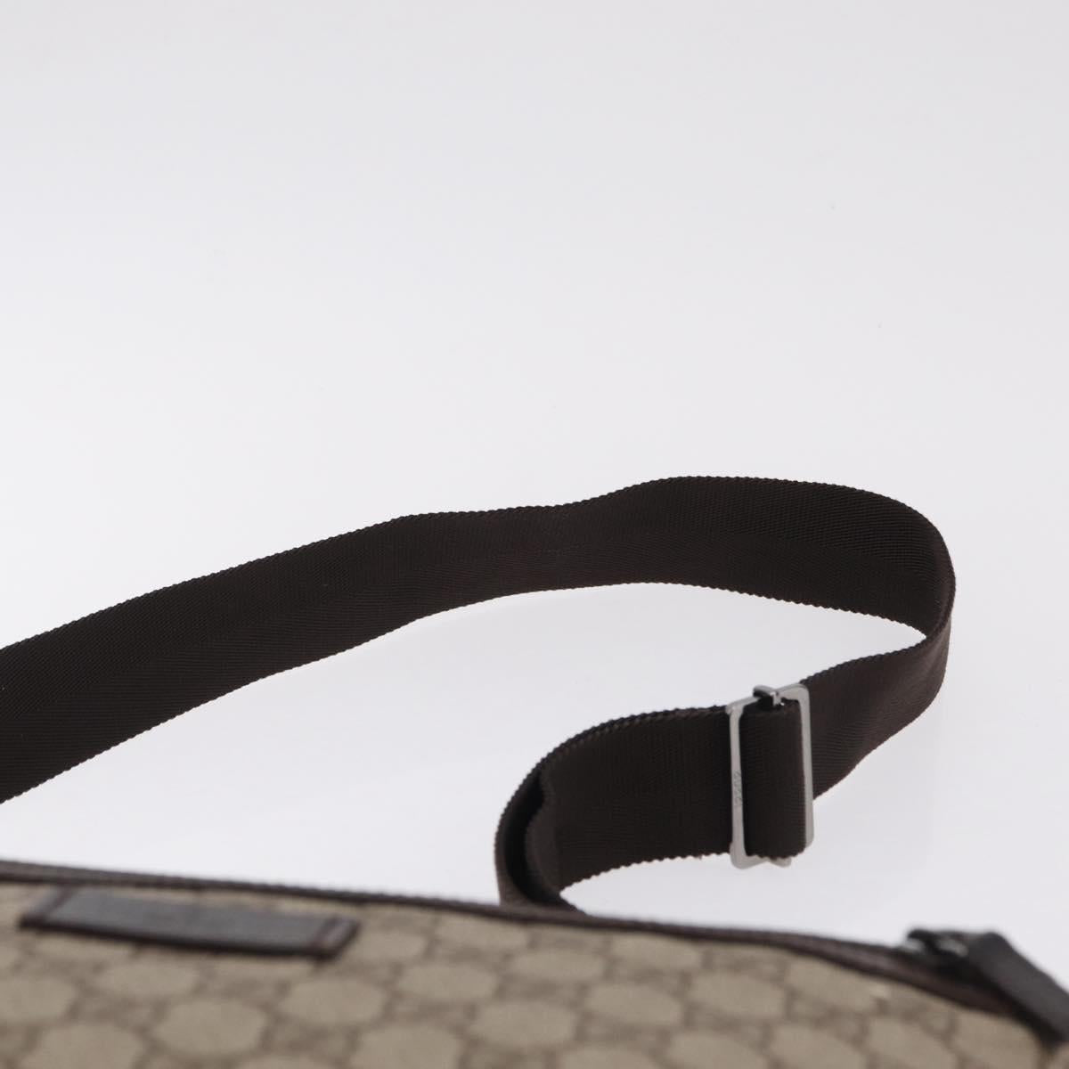GUCCI GG Supreme GG Canvas Shoulder Bag 3 Set Beige Purple Auth 206847
