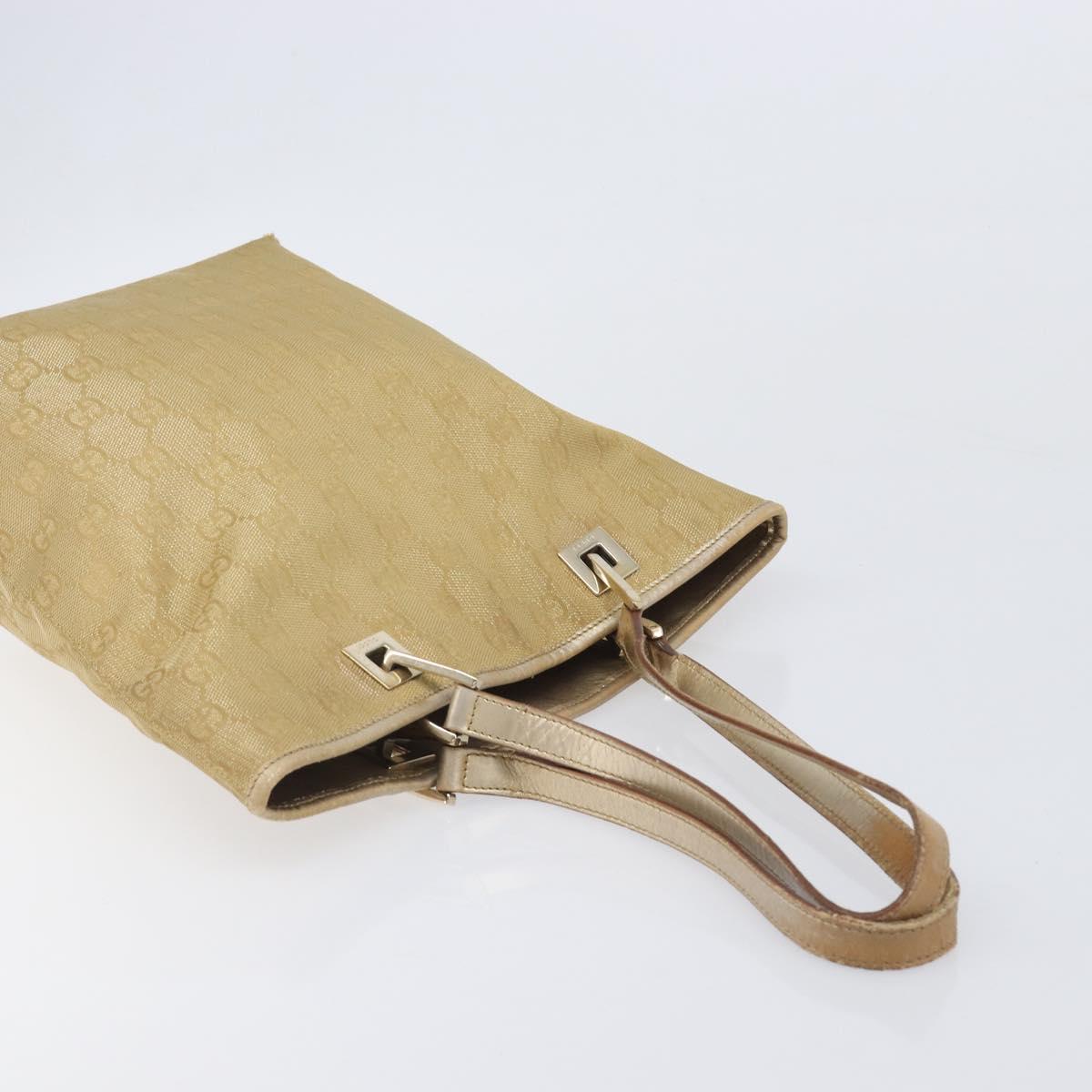 GUCCI GG Canvas Shoulder Bag 2 Set Beige Auth 206848